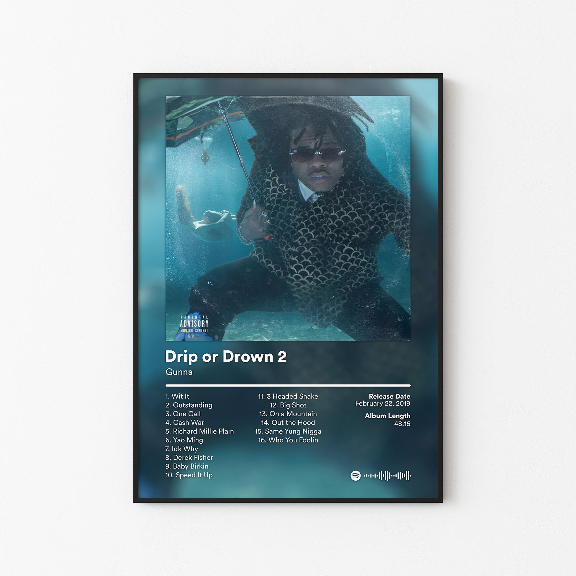 Gunna Drip or Drown 2 Album Poster