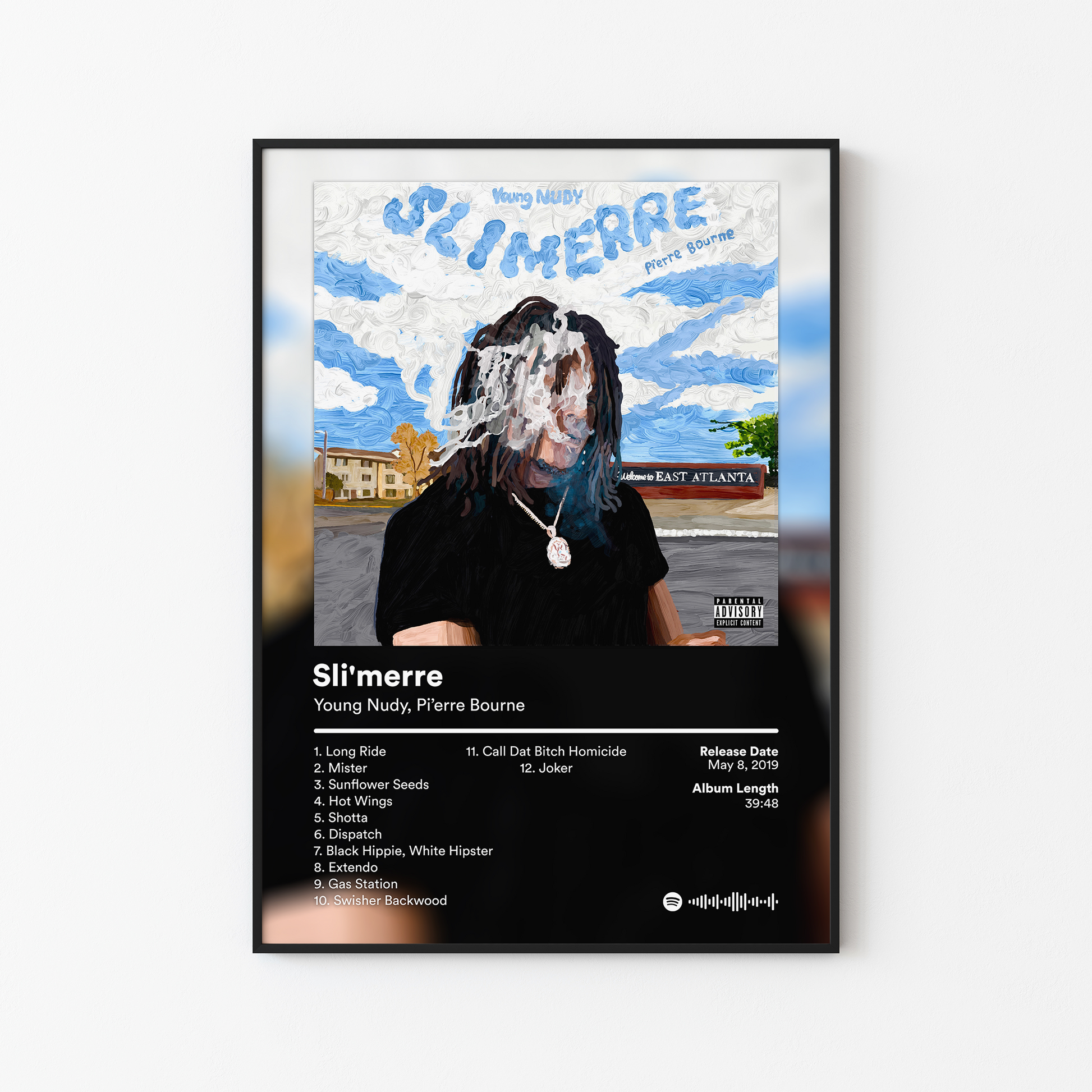 Young Nudy Slimerre Album Poster