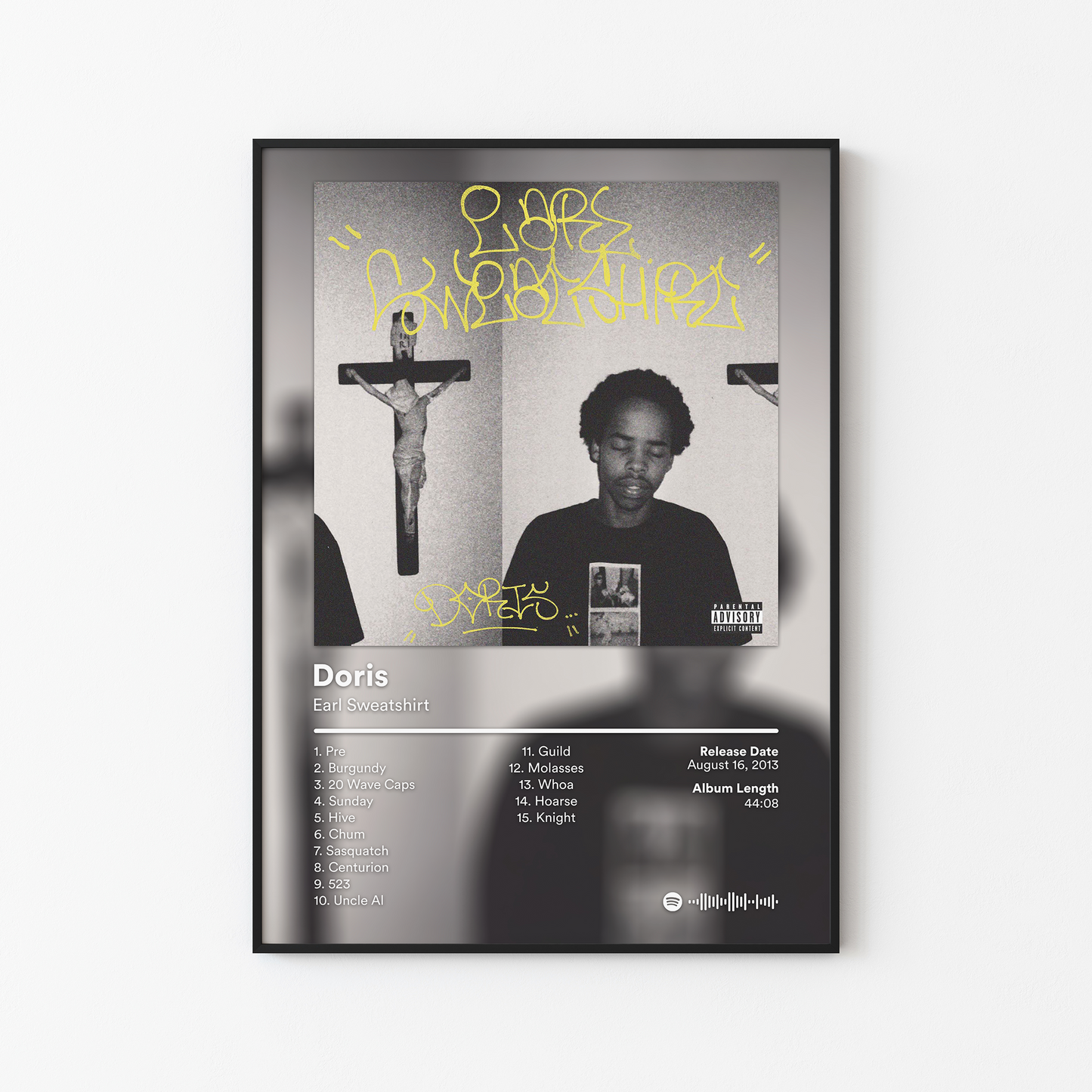 Earl Sweatshirt Doris Album Poster