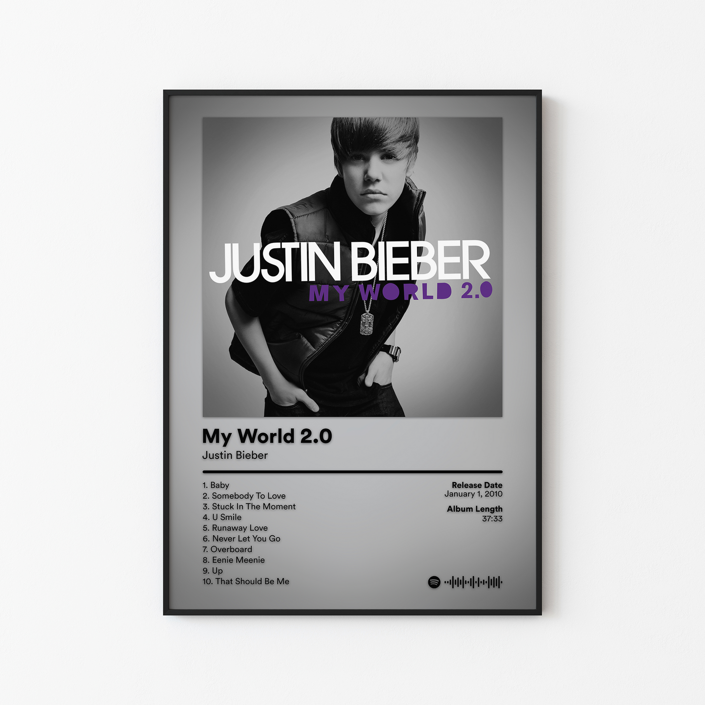 Justin Bieber Album Posters