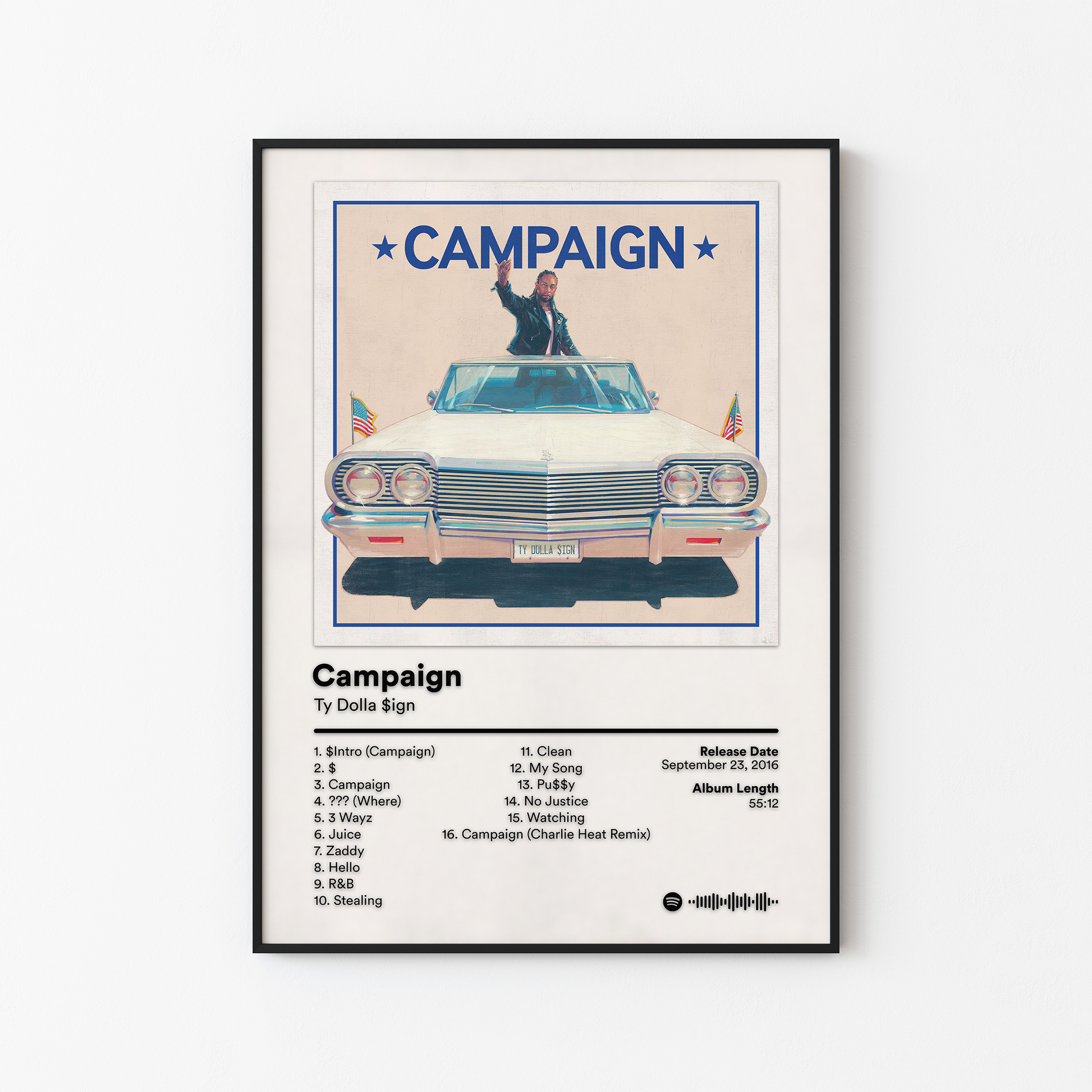 Ty Dolla Sign Campaign Album Poster