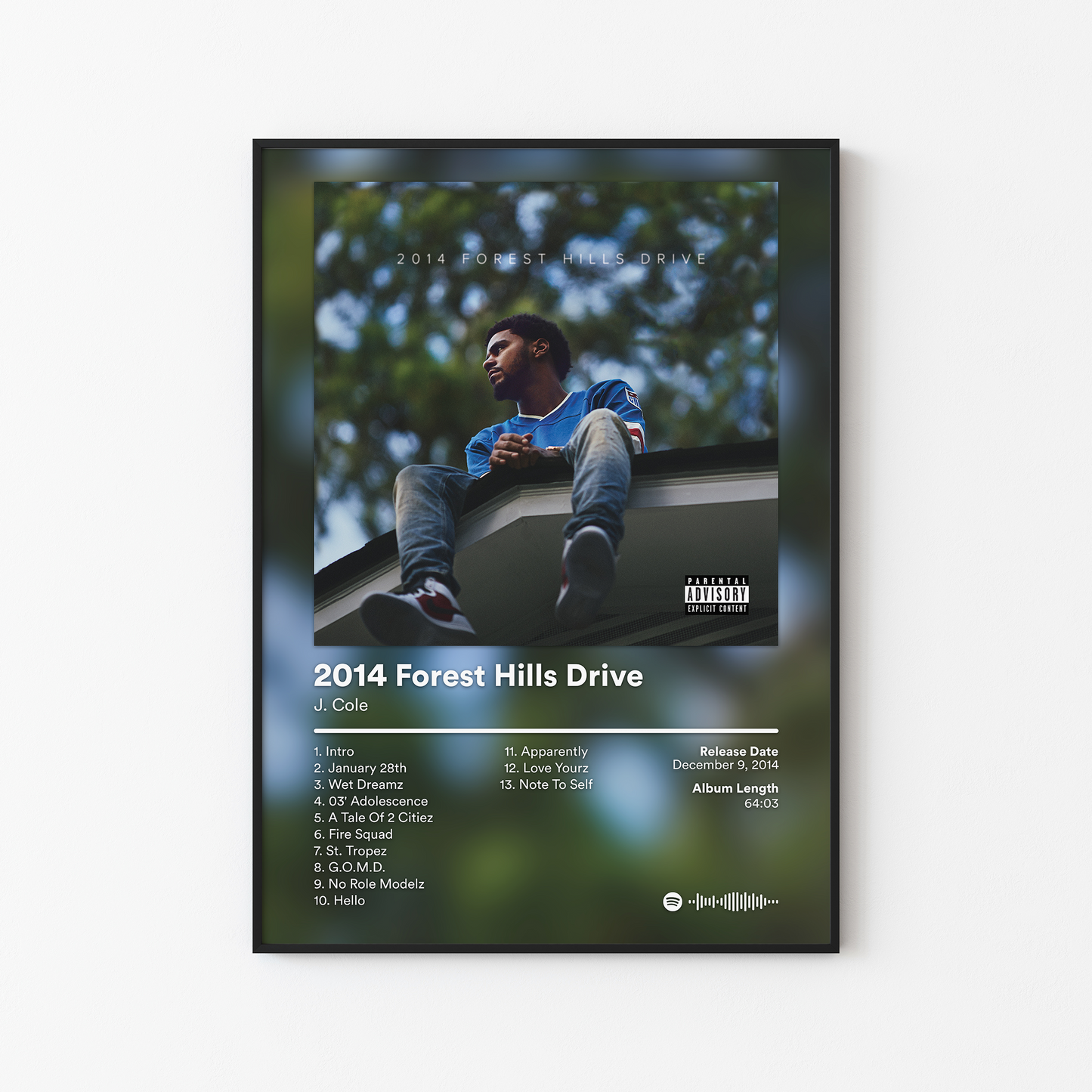J. Cole Album Posters