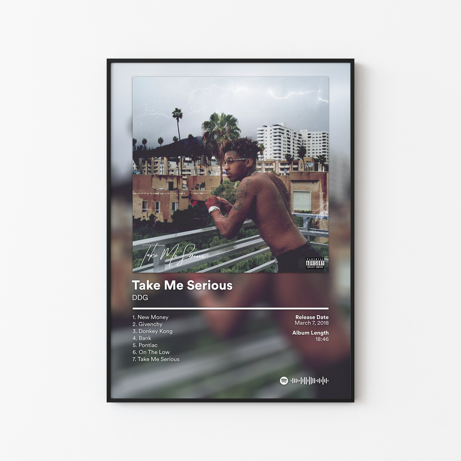 DDG Take Me Serious Album Poster