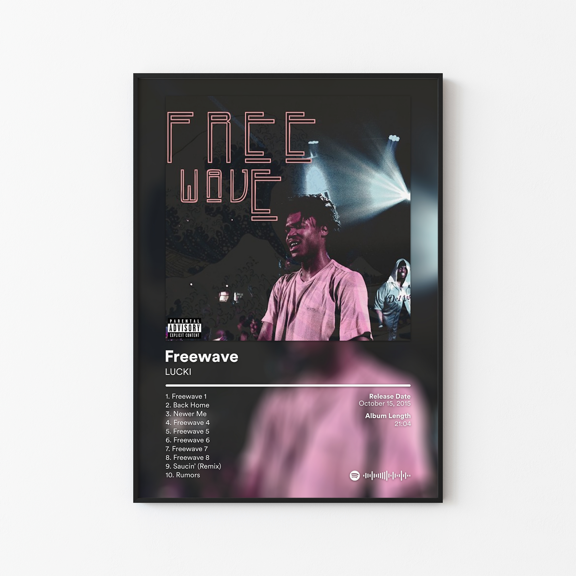 LUCKI Freewave Album Poster