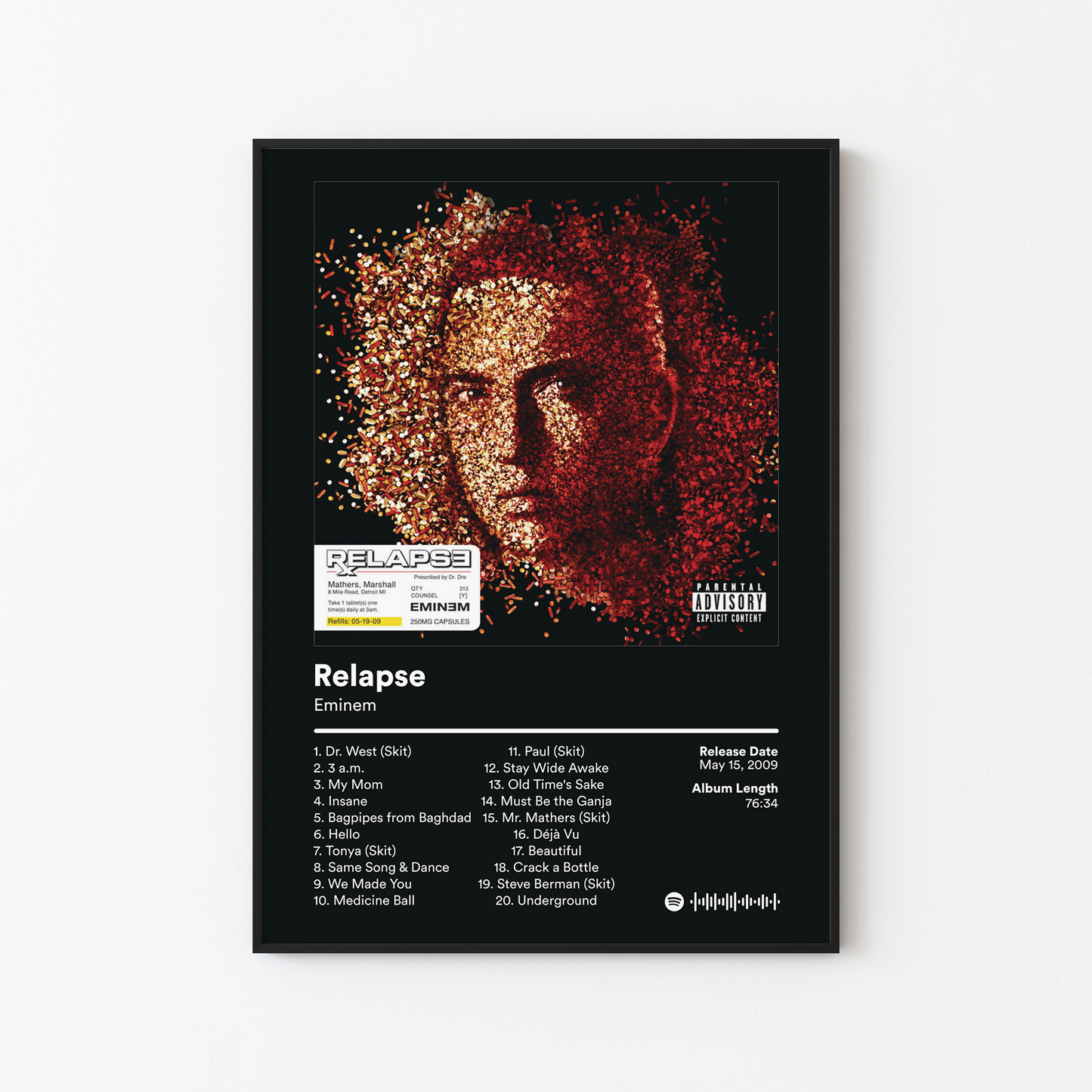 Eminem Album Posters