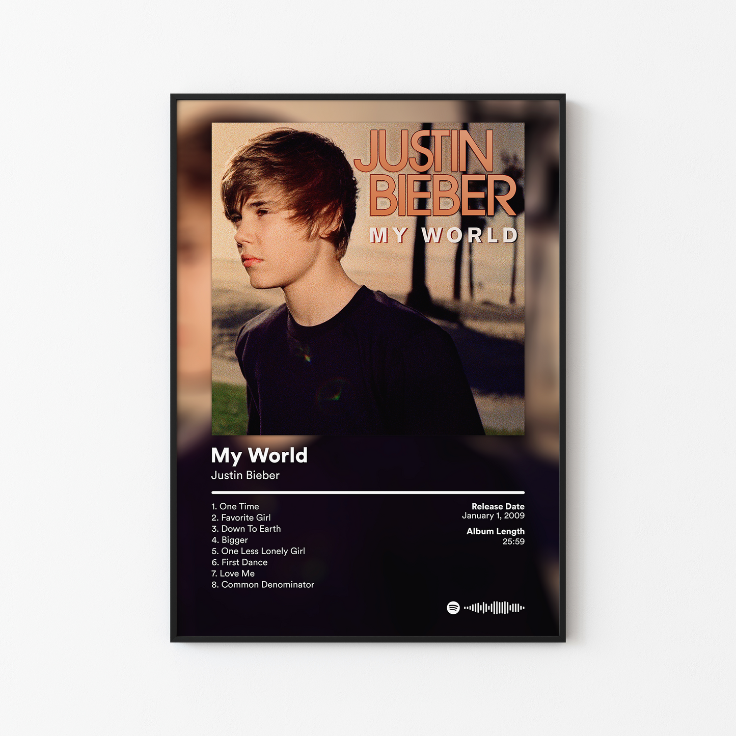 Justin Bieber Album Posters