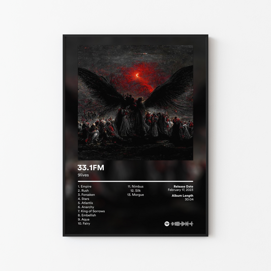 9lives 33.1FM Album Poster