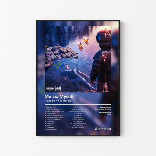 A Boogie wit da Hoodie Me vs Myself Album Poster