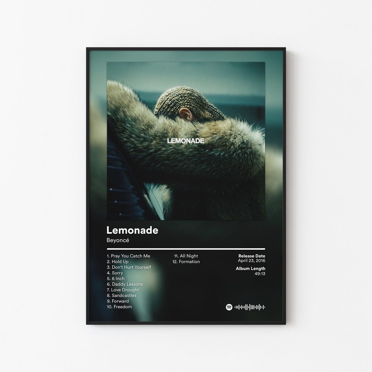 Beyonce Lemonade Album Poster