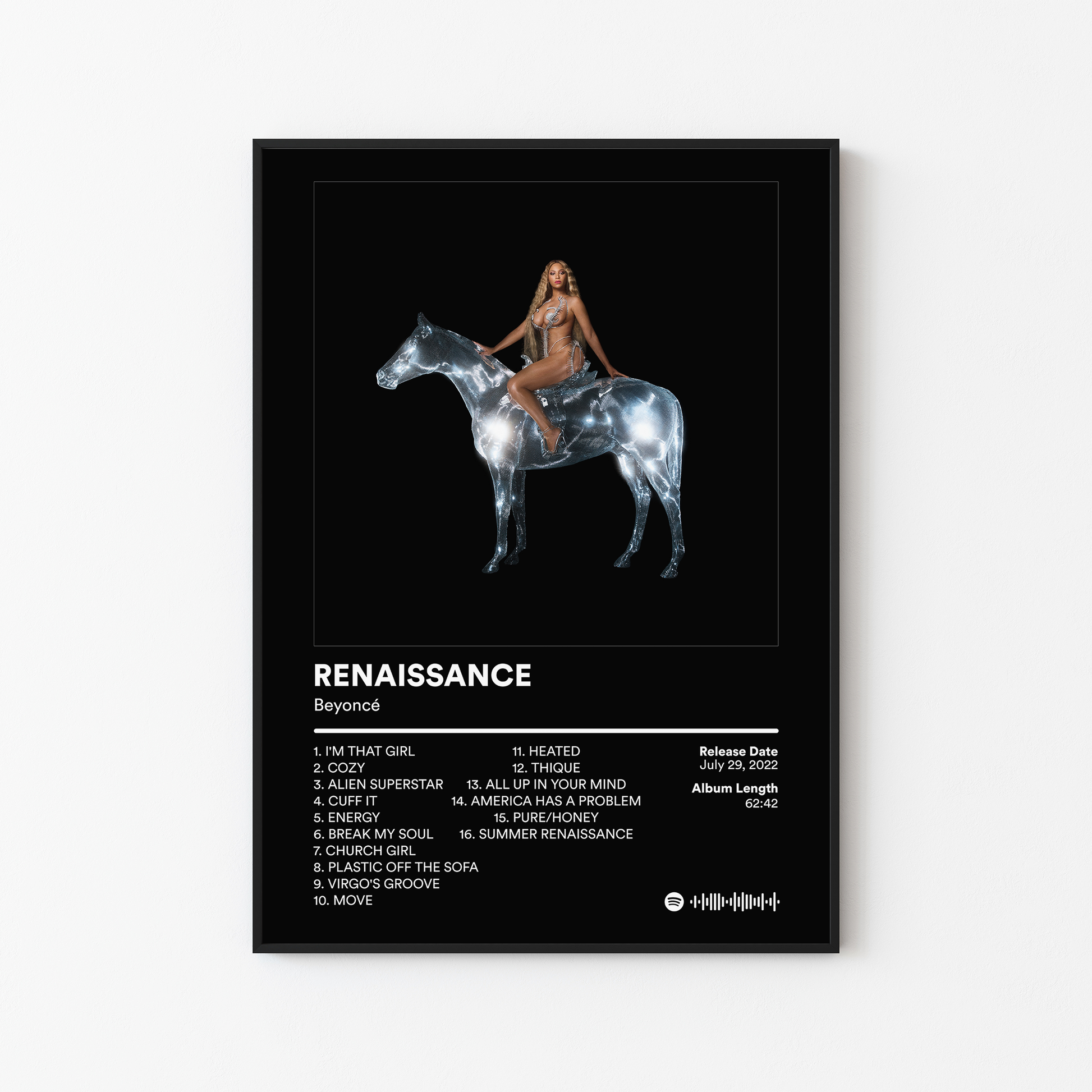 Beyonce RENAISSANCE Album Poster
