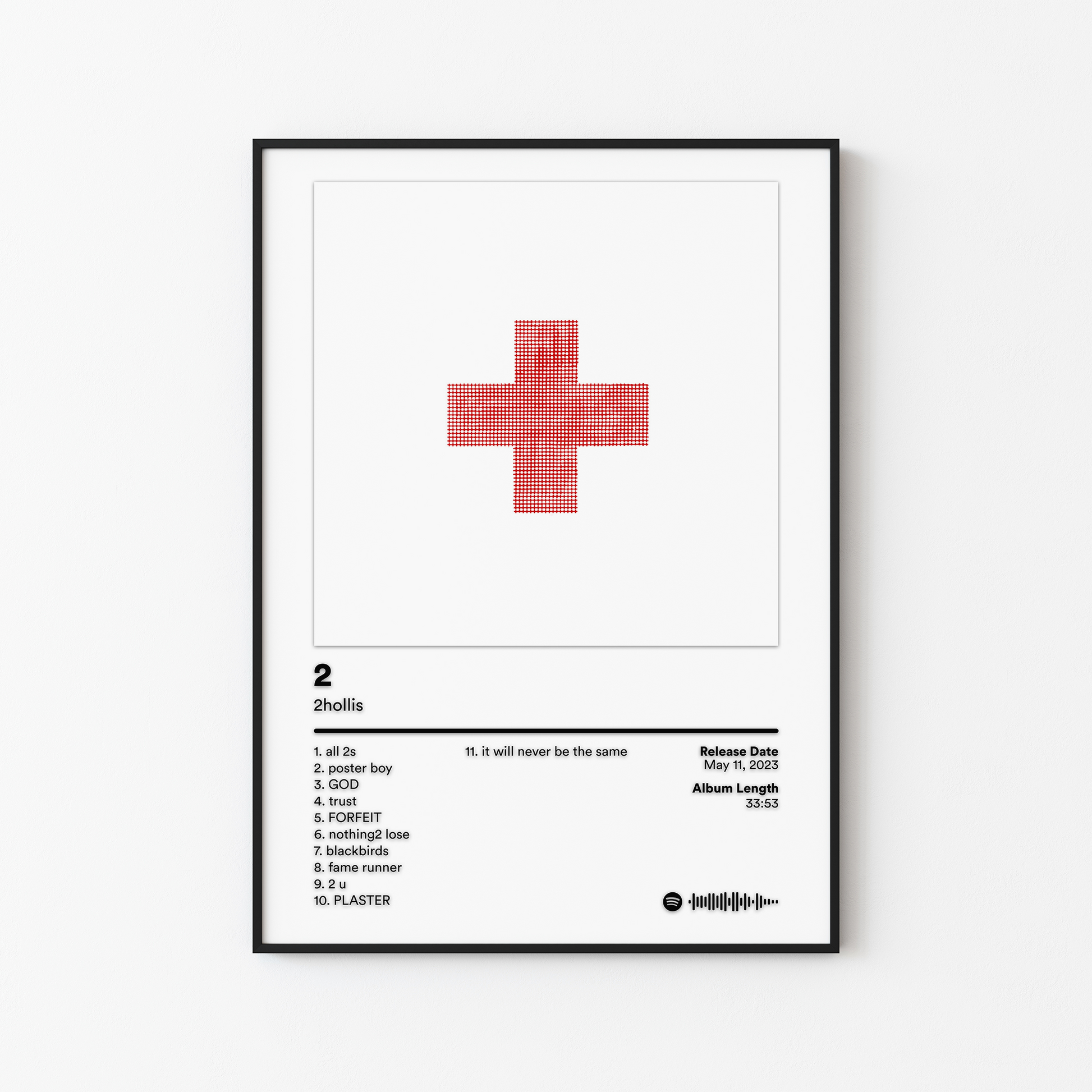 2hollis 2 Album Poster