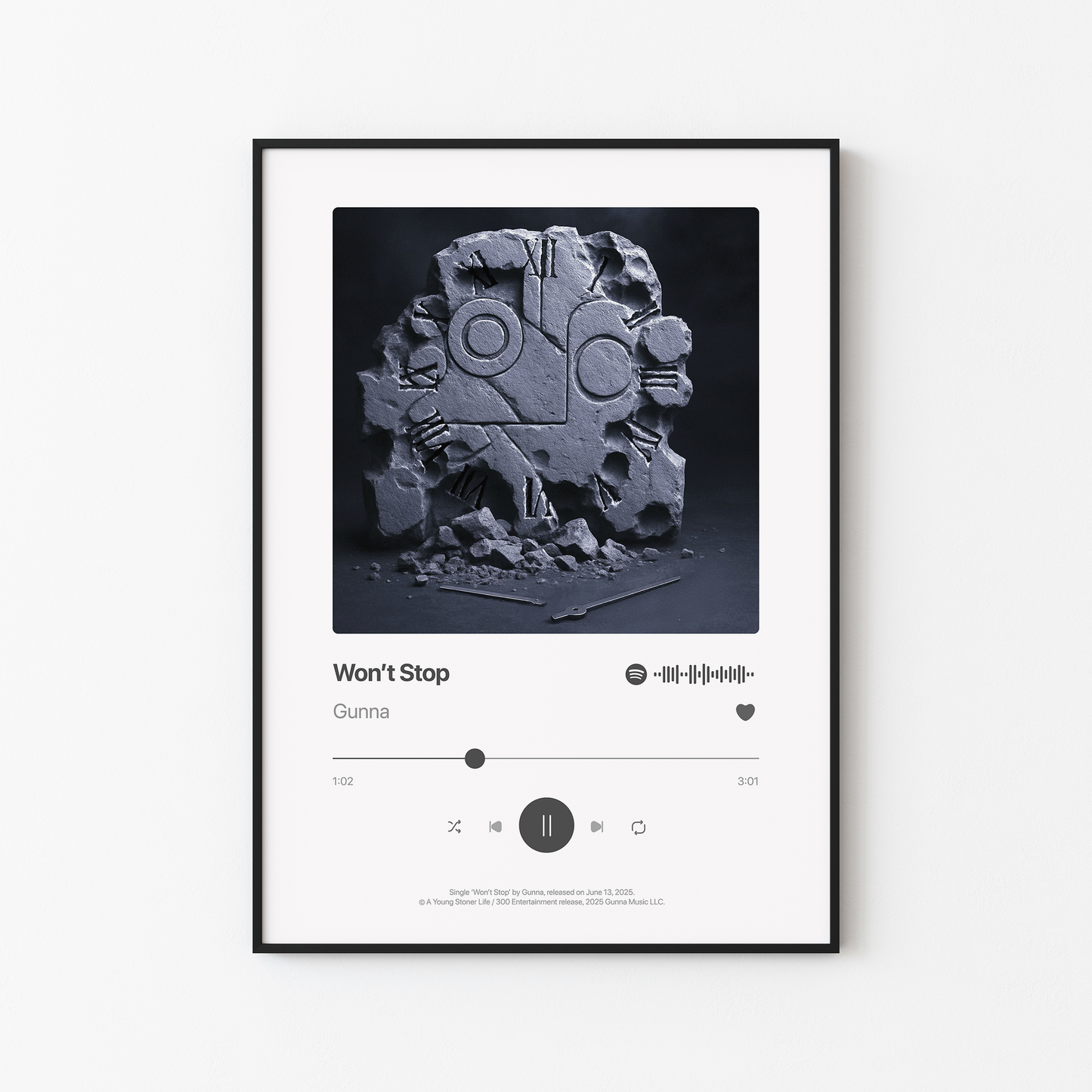 Won't Stop Poster