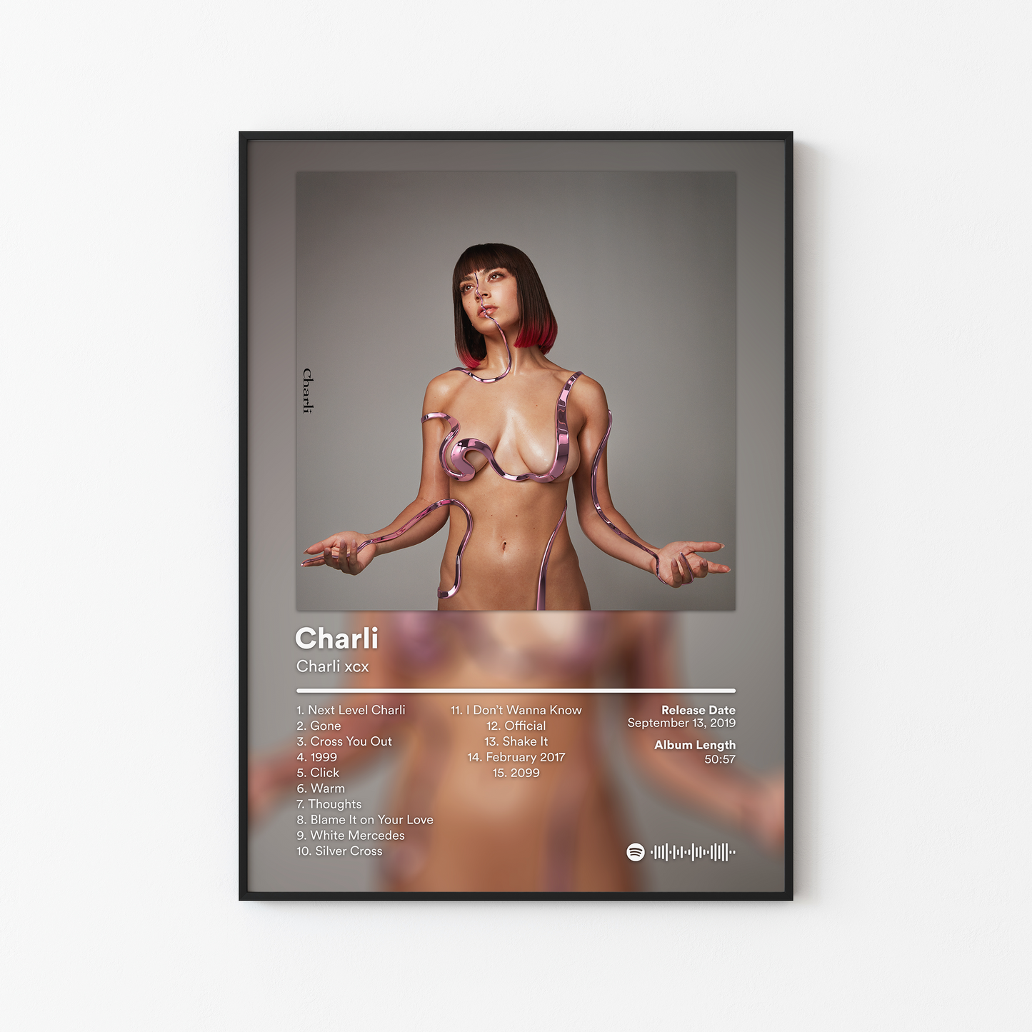 Charli xcx Charli Album Poster