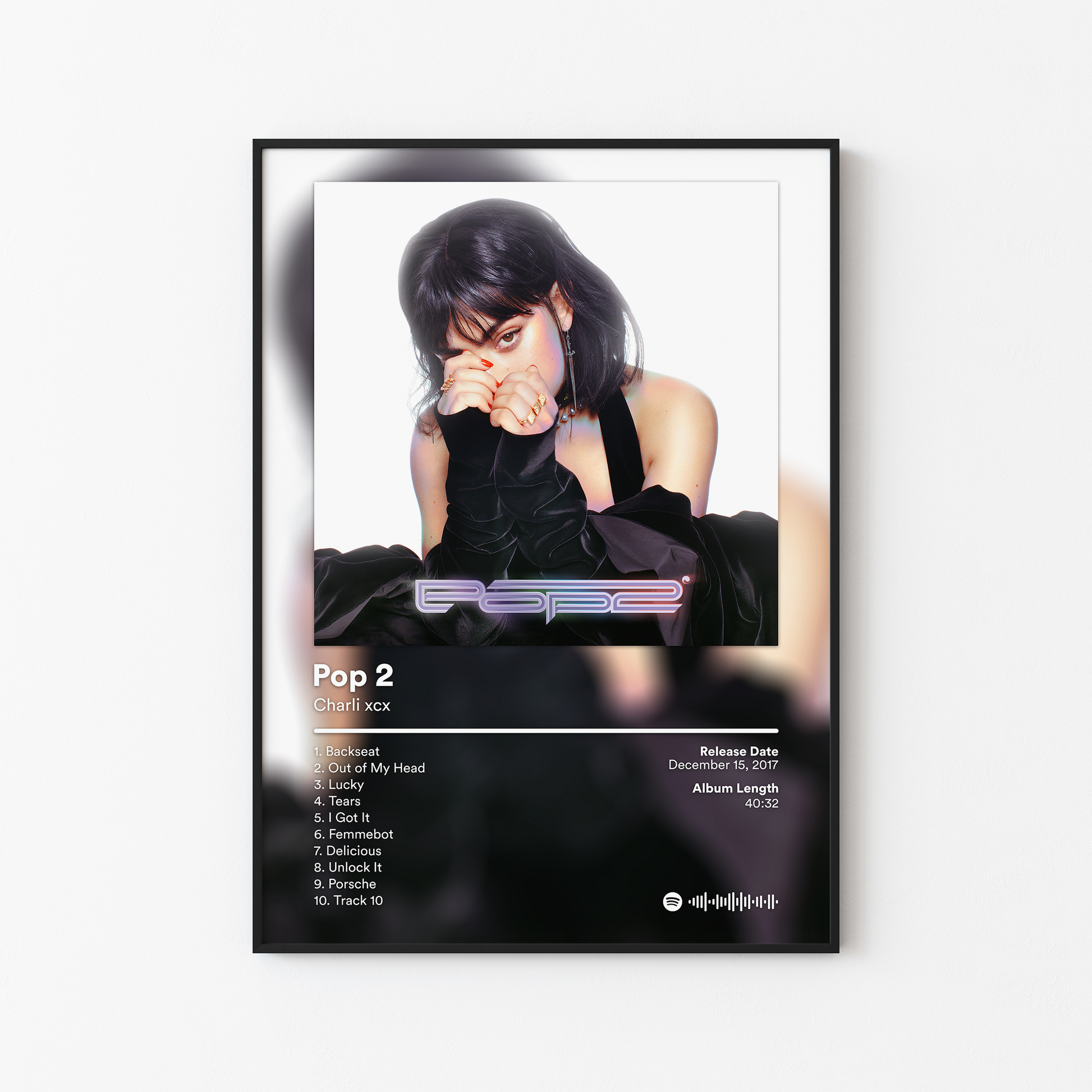 Charli xcx Pop 2 Album Poster