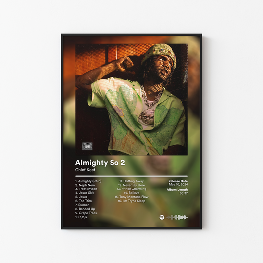 Chief Keef Almighty So 2 Album Poster