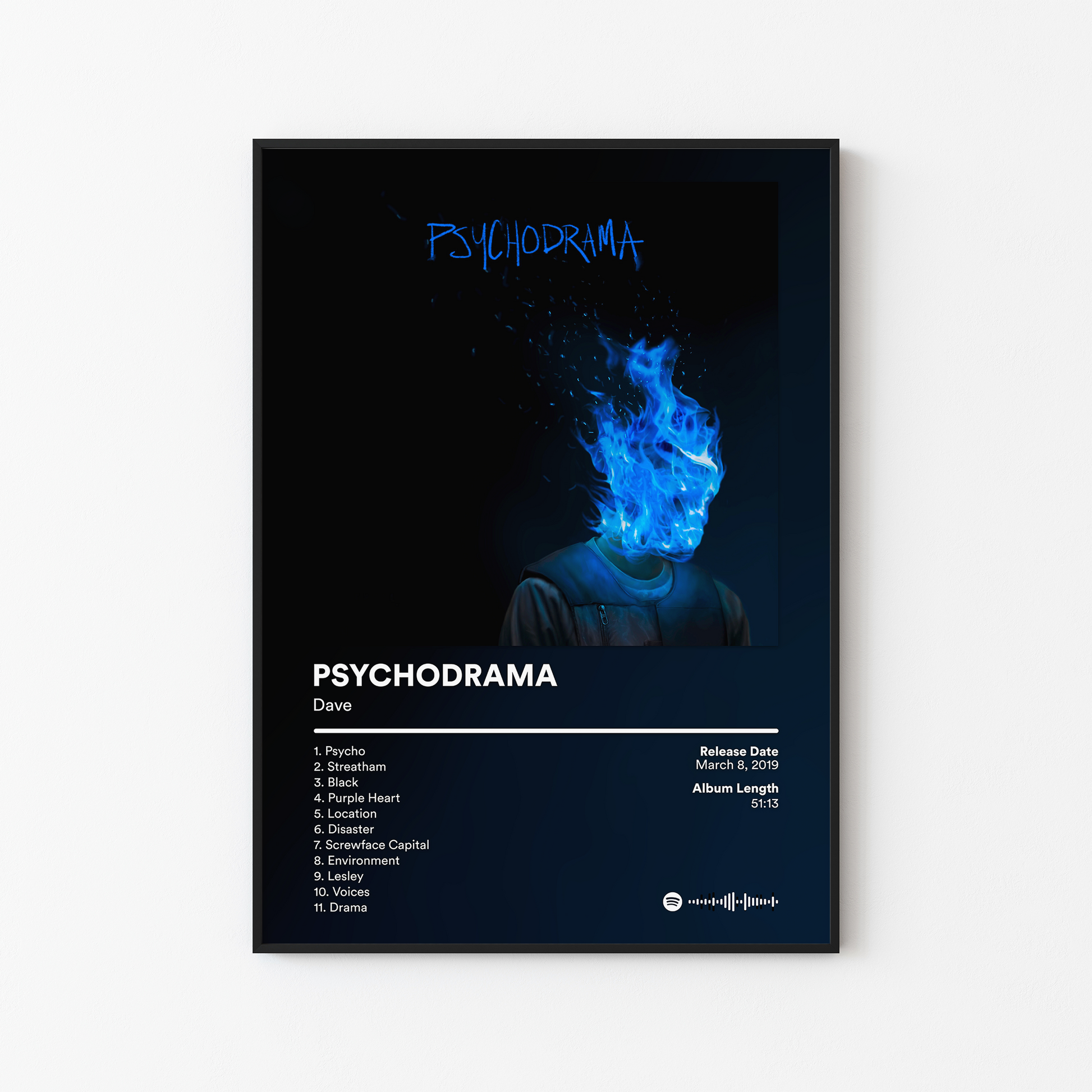 Dave PSYCHODRAMA Album Poster