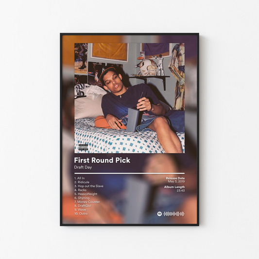 Draft Day First Round Pick Album Poster