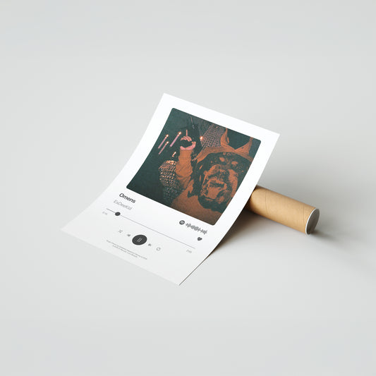 EsDeeKid Omens Song Poster