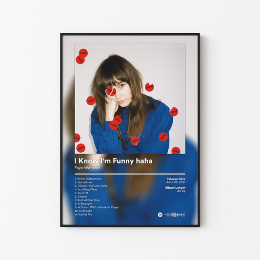 Faye Webster I Know Im Funny haha Album Poster