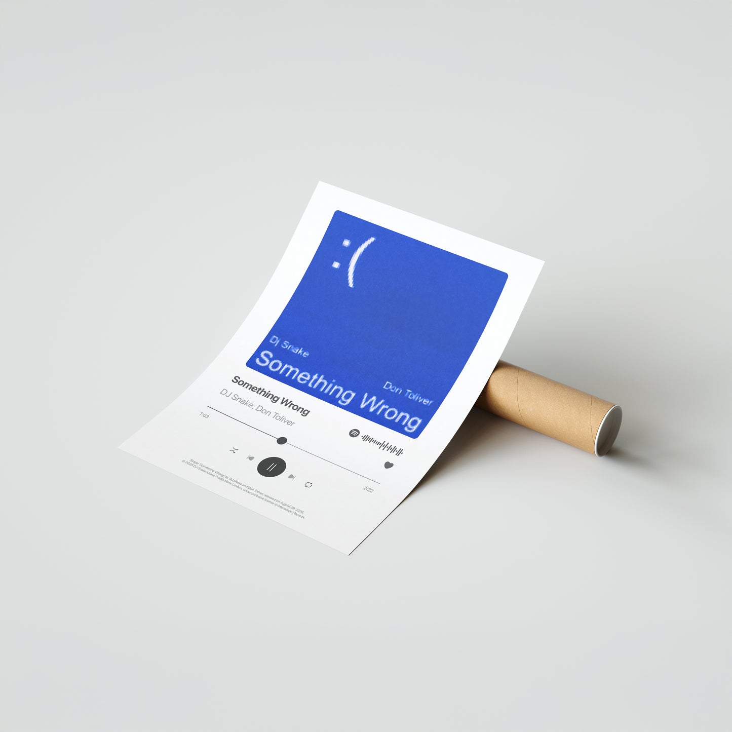 DJ Snake and Don Toliver Something Wrong Poster