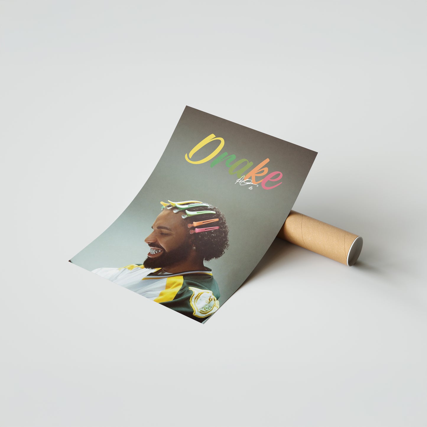 Drake Signed Poster