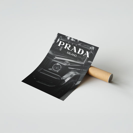 Prada Milano Hypebeast Poster