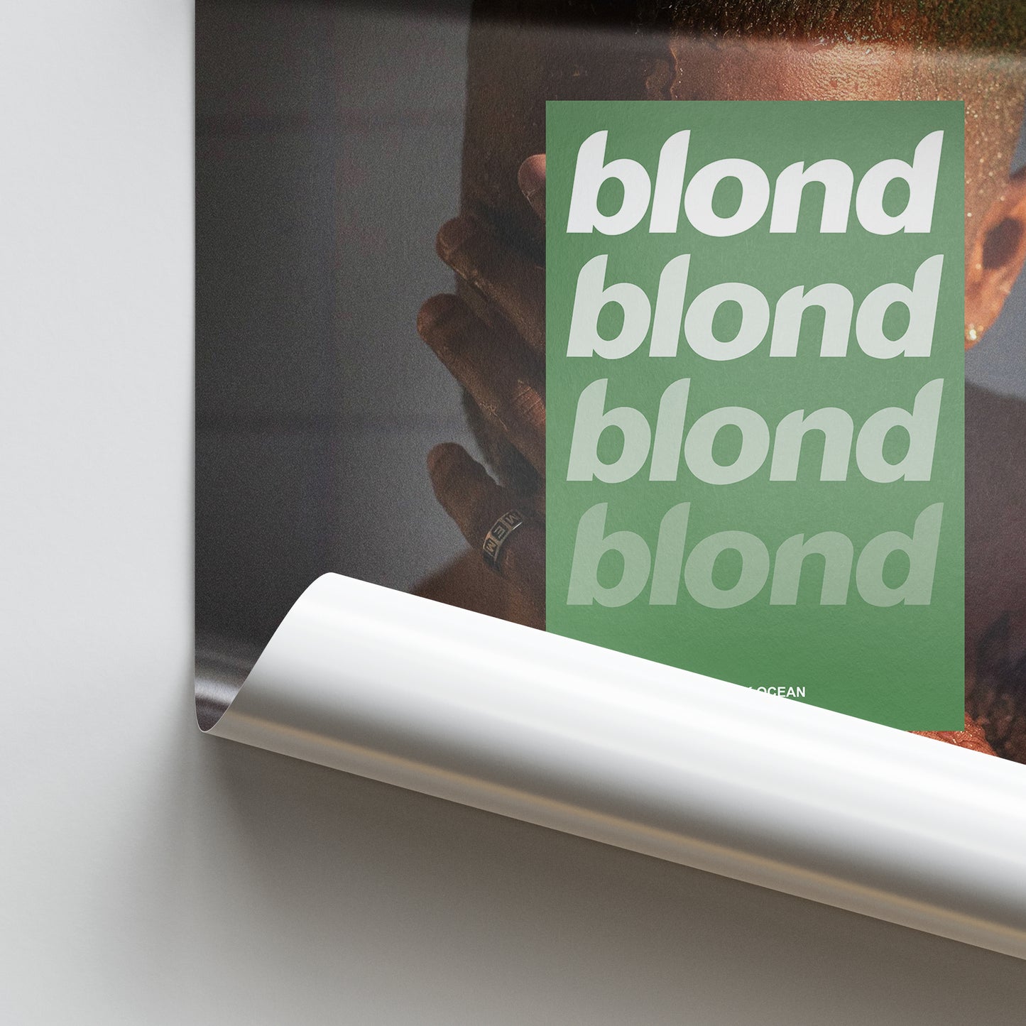 Frank Ocean Blonde Poster