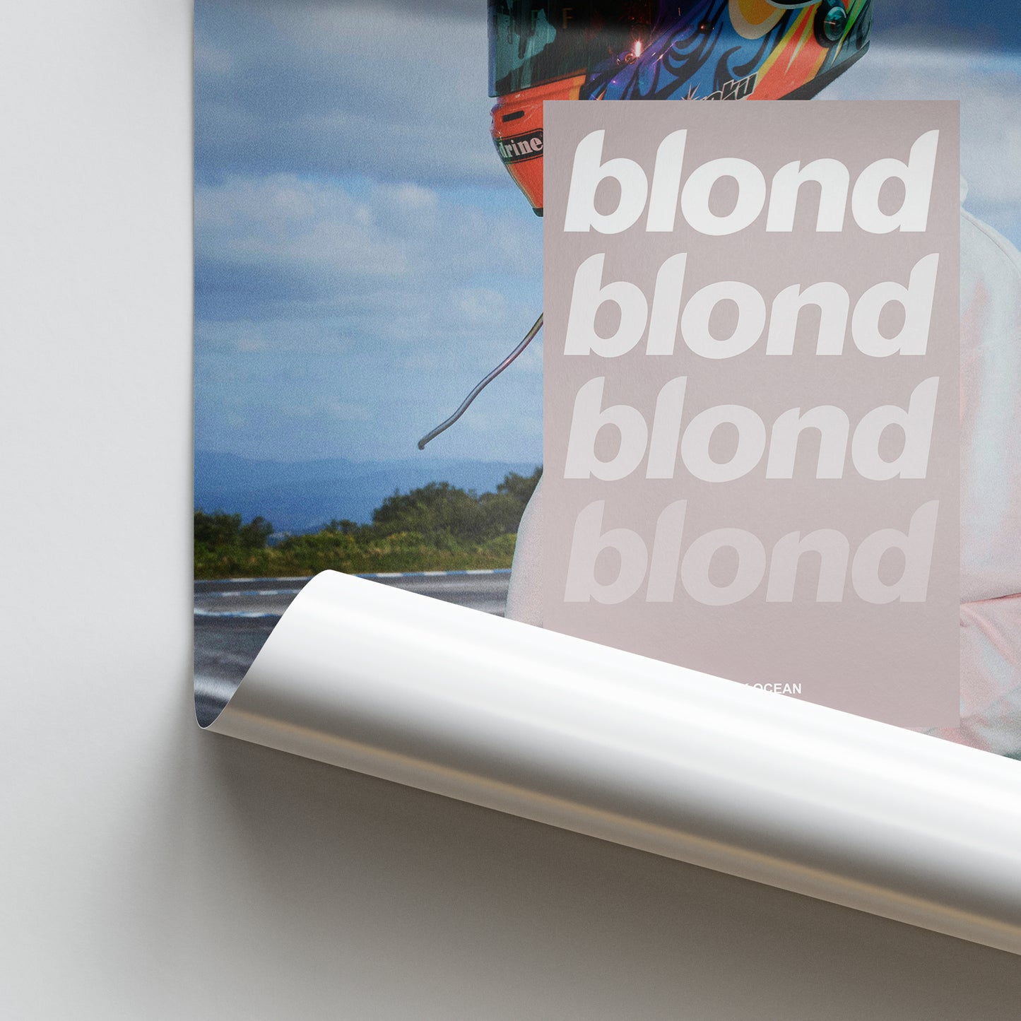 Frank Ocean Blonde Poster