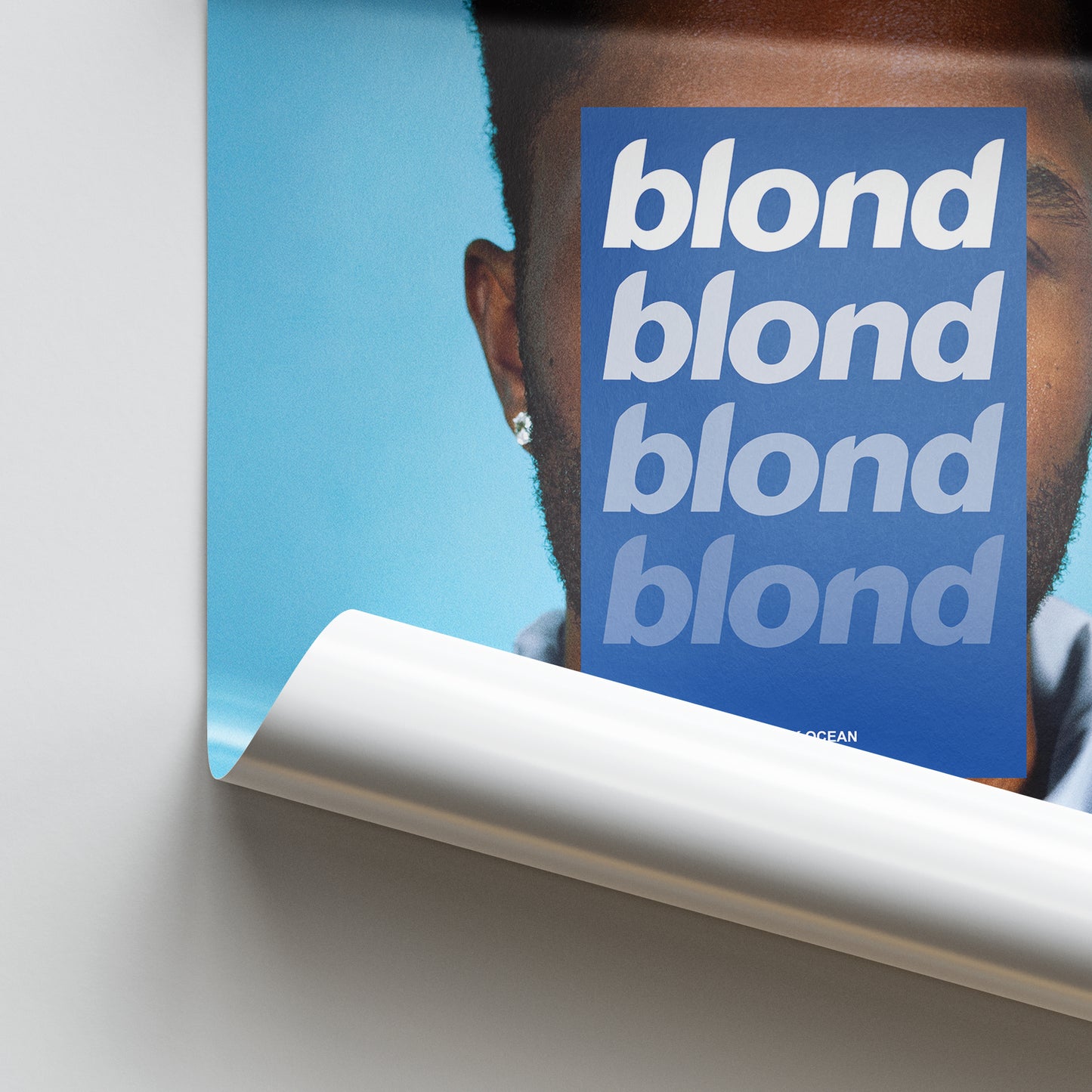 Frank Ocean Blonde Poster