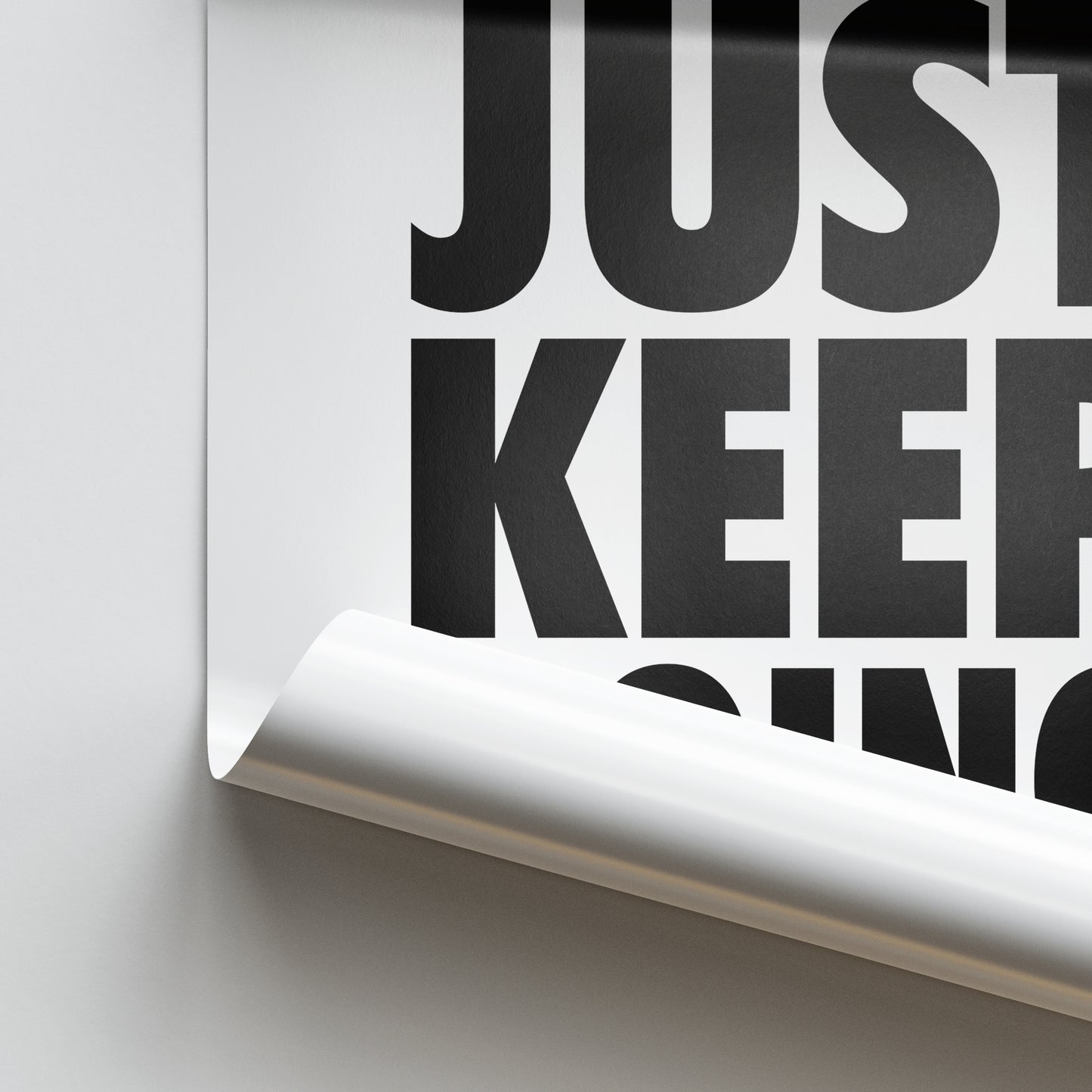 Nike JUST KEEP GOING Motivational Poster