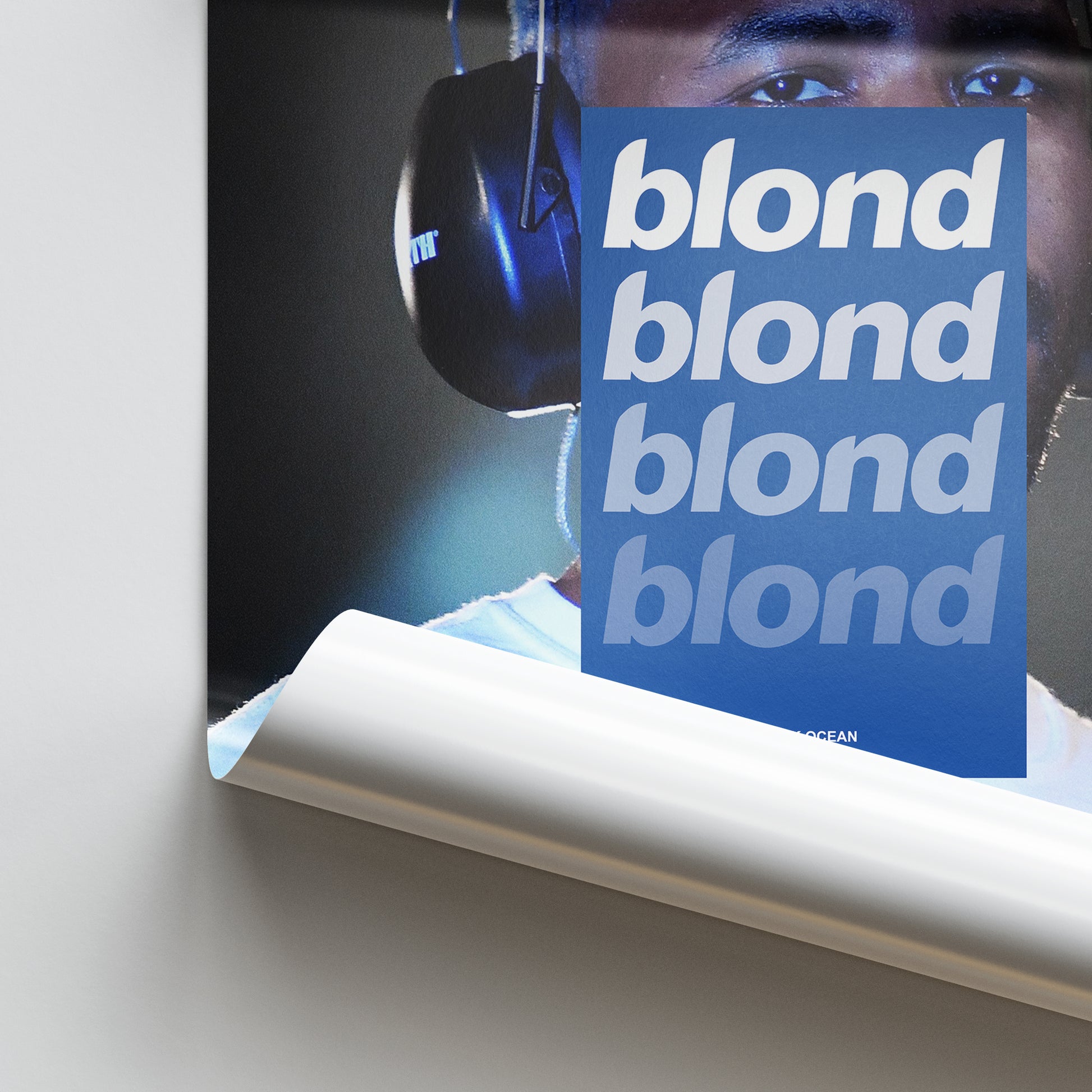 Frank Ocean Blonde Art Poster