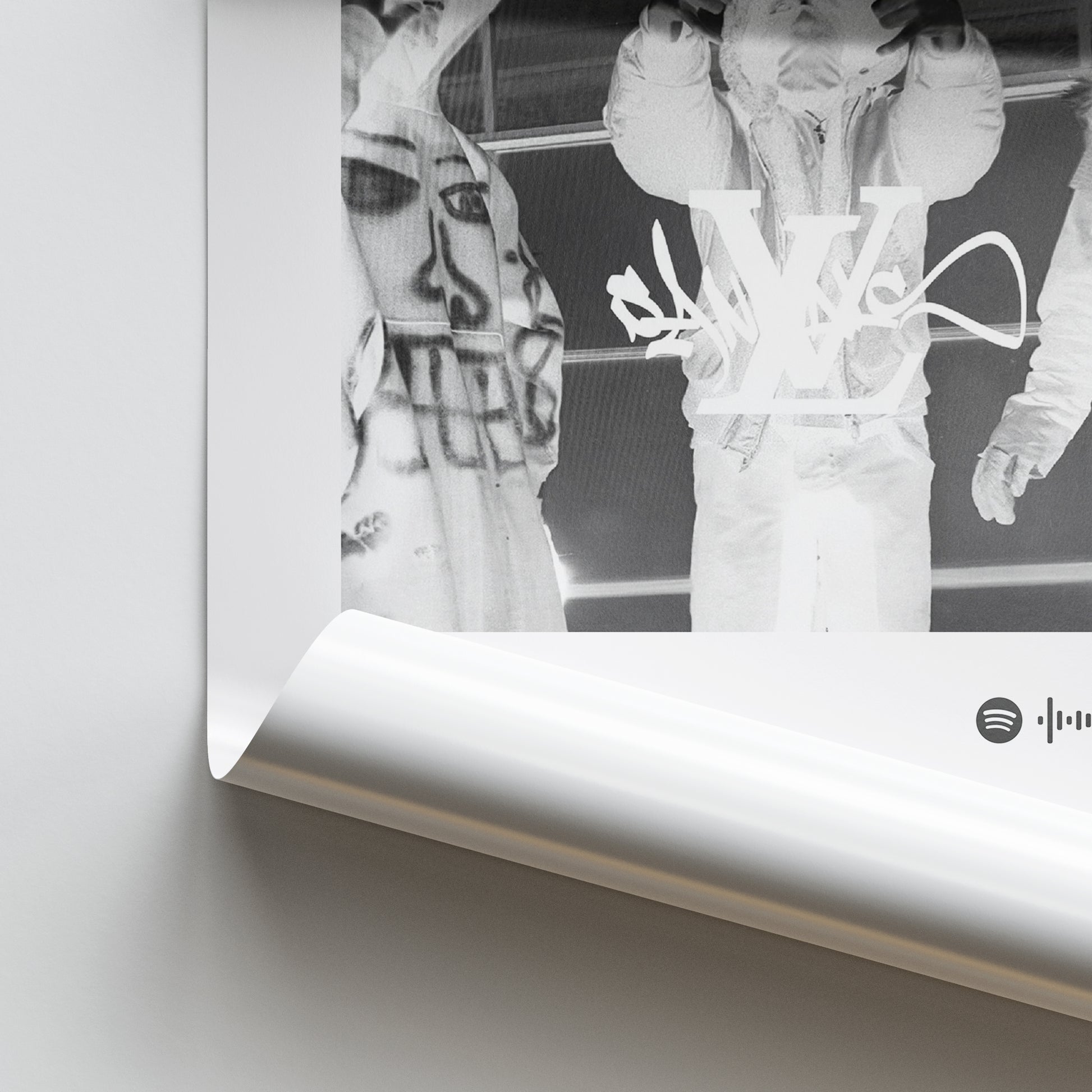 EsDeeKid fakemink Rico Ace LV Sandals Poster