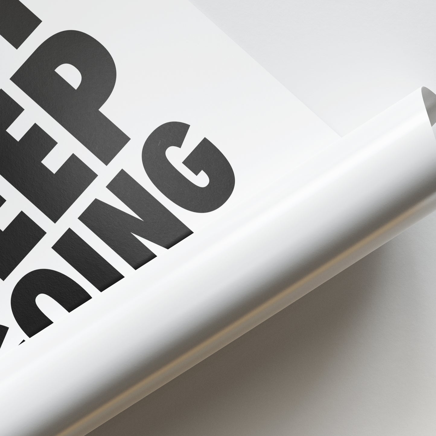 Nike JUST KEEP GOING Motivational Poster