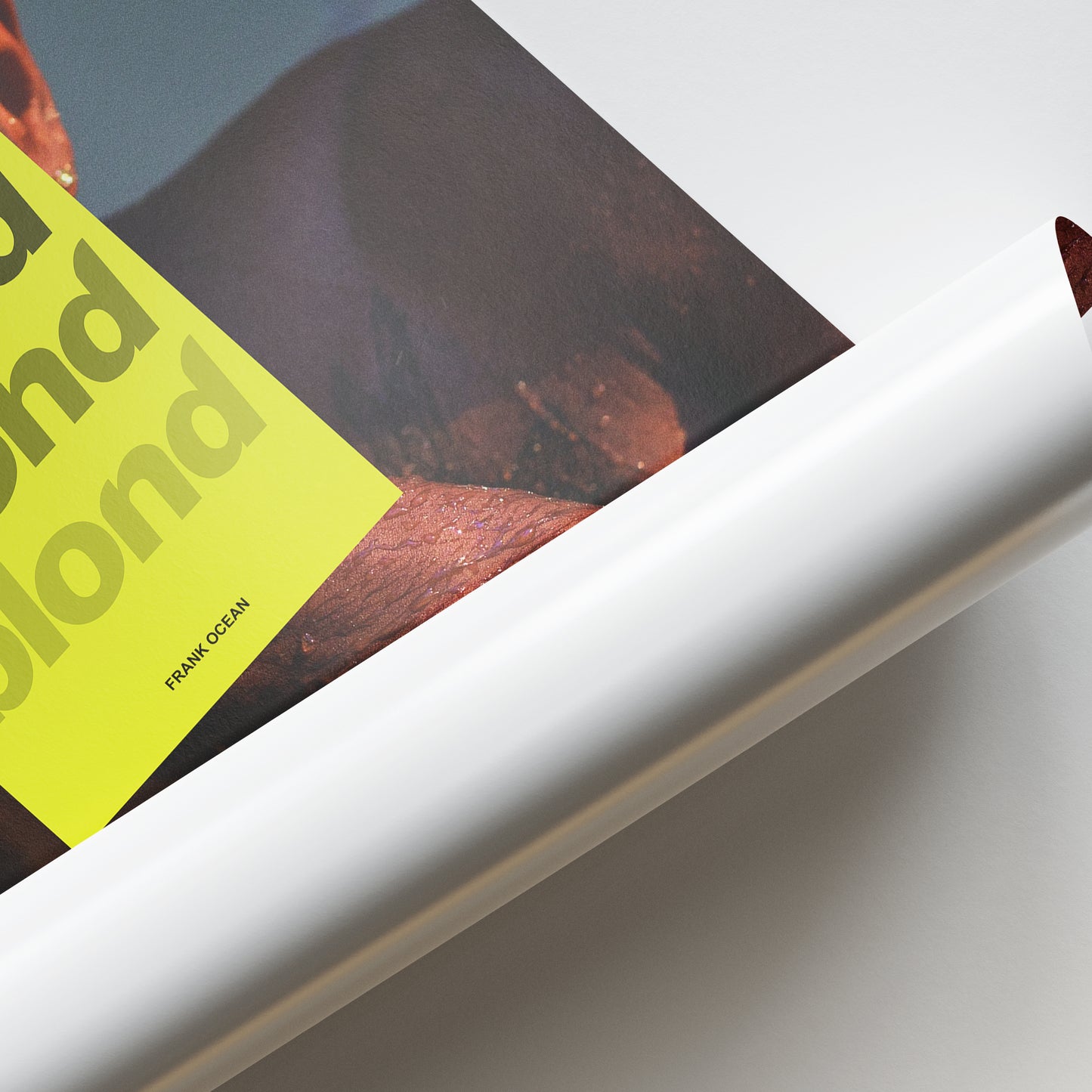 Frank Ocean Blonde Art Poster