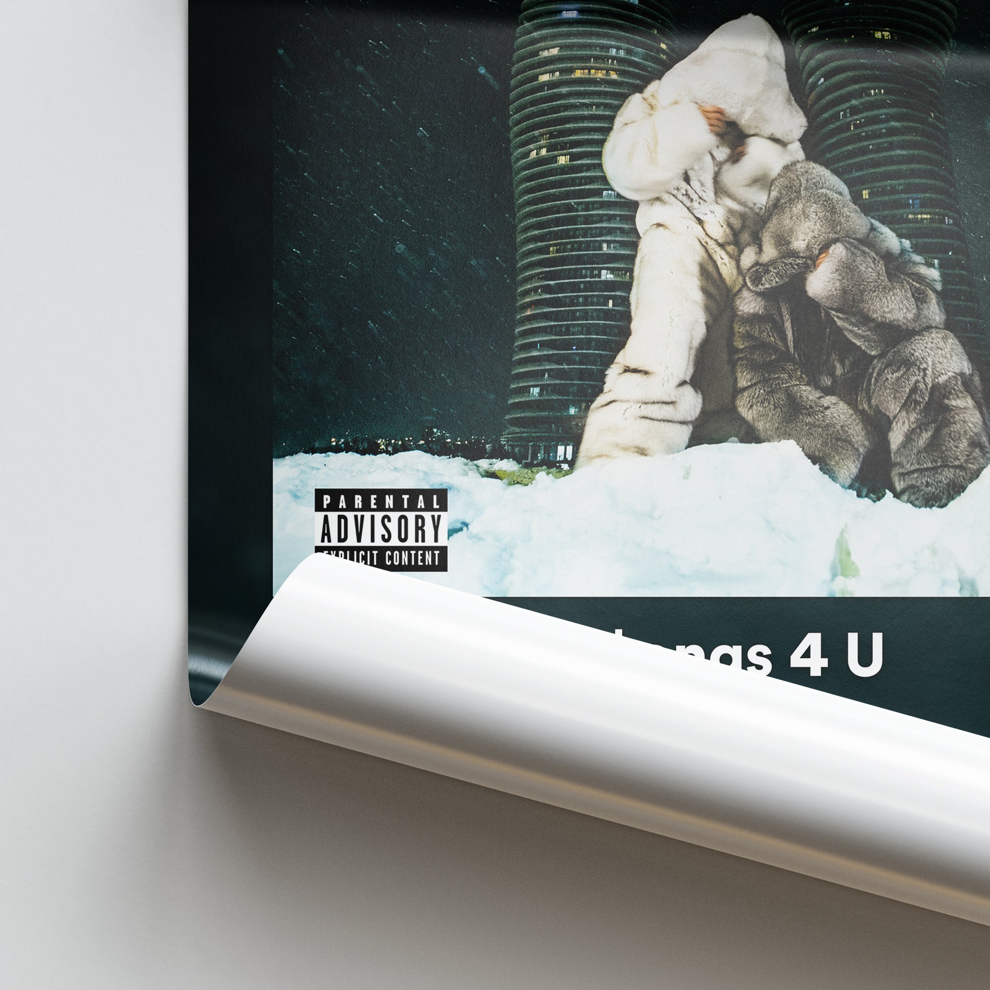 Custom Song Poster Personalised Music Wall Art