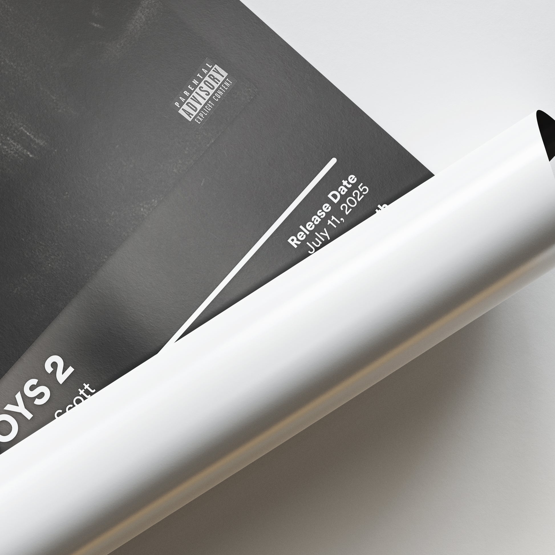 Custom Song Poster Personalised Music Wall Art