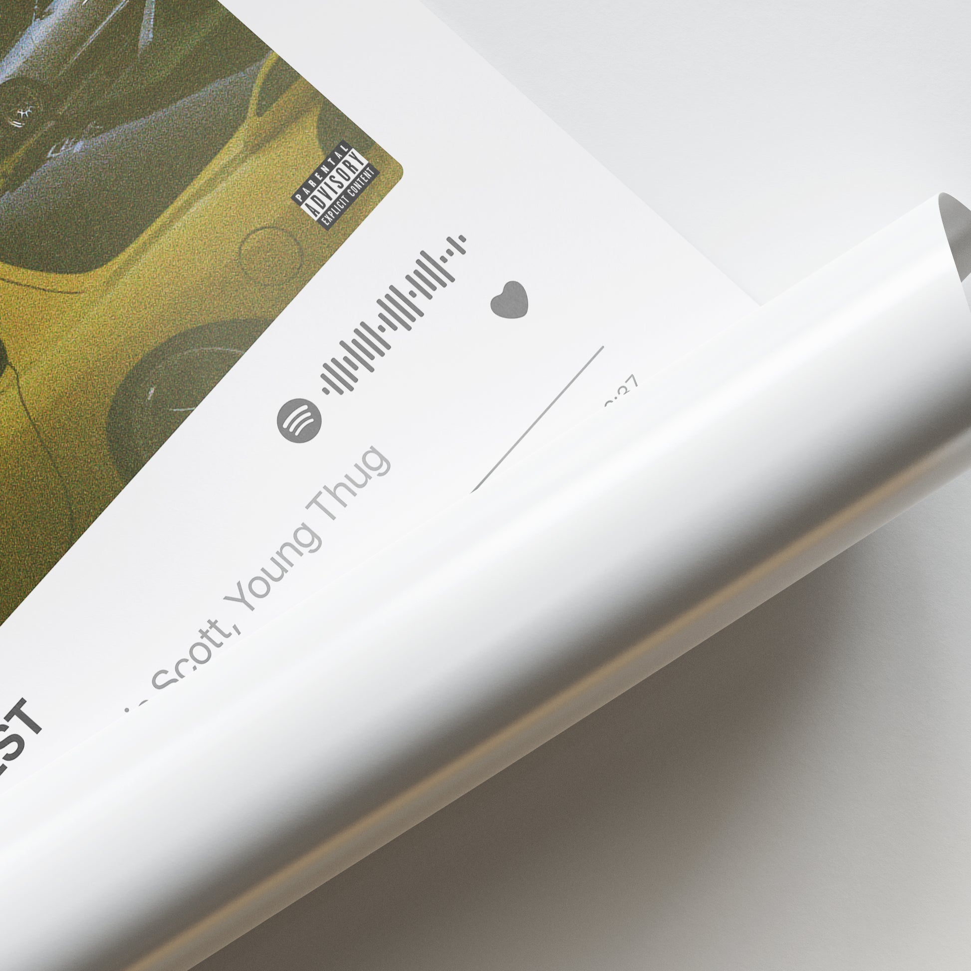 Custom Album Poster Create Your Own Music Art