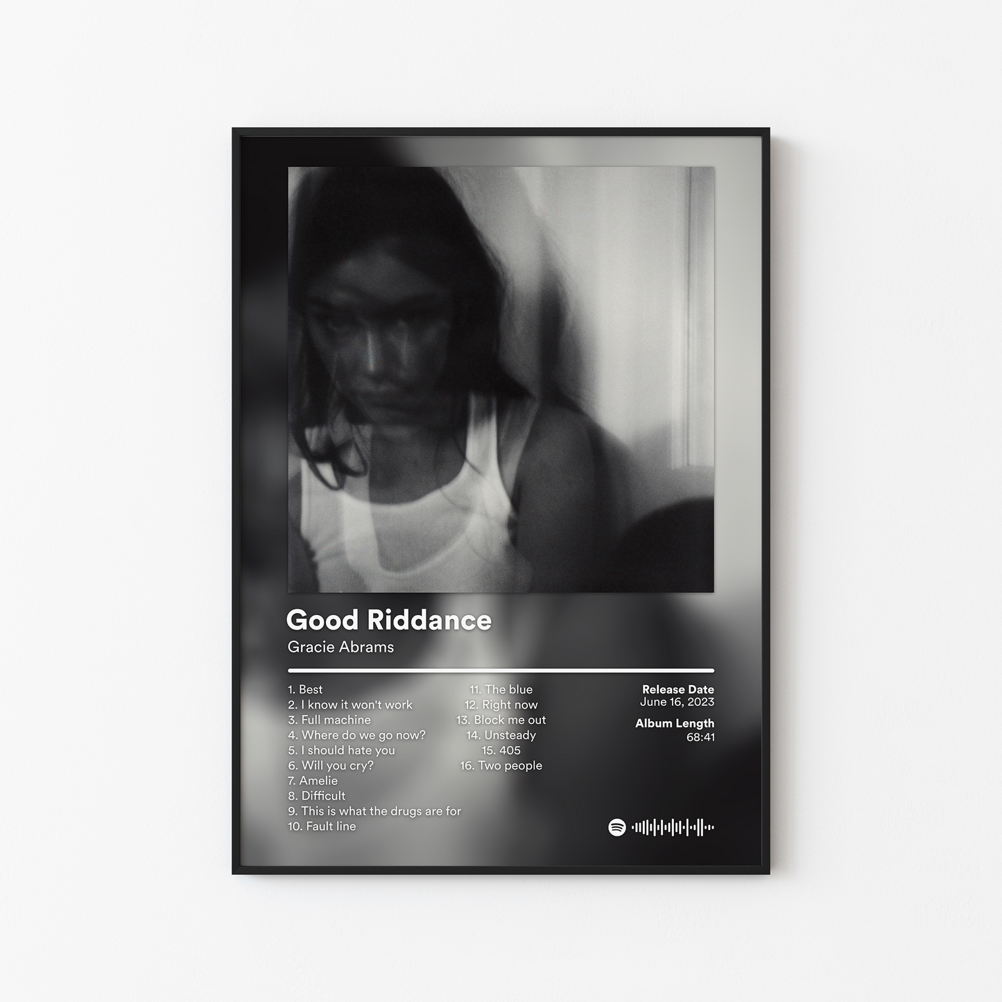 Gracie Abrams Good Riddance Album Poster