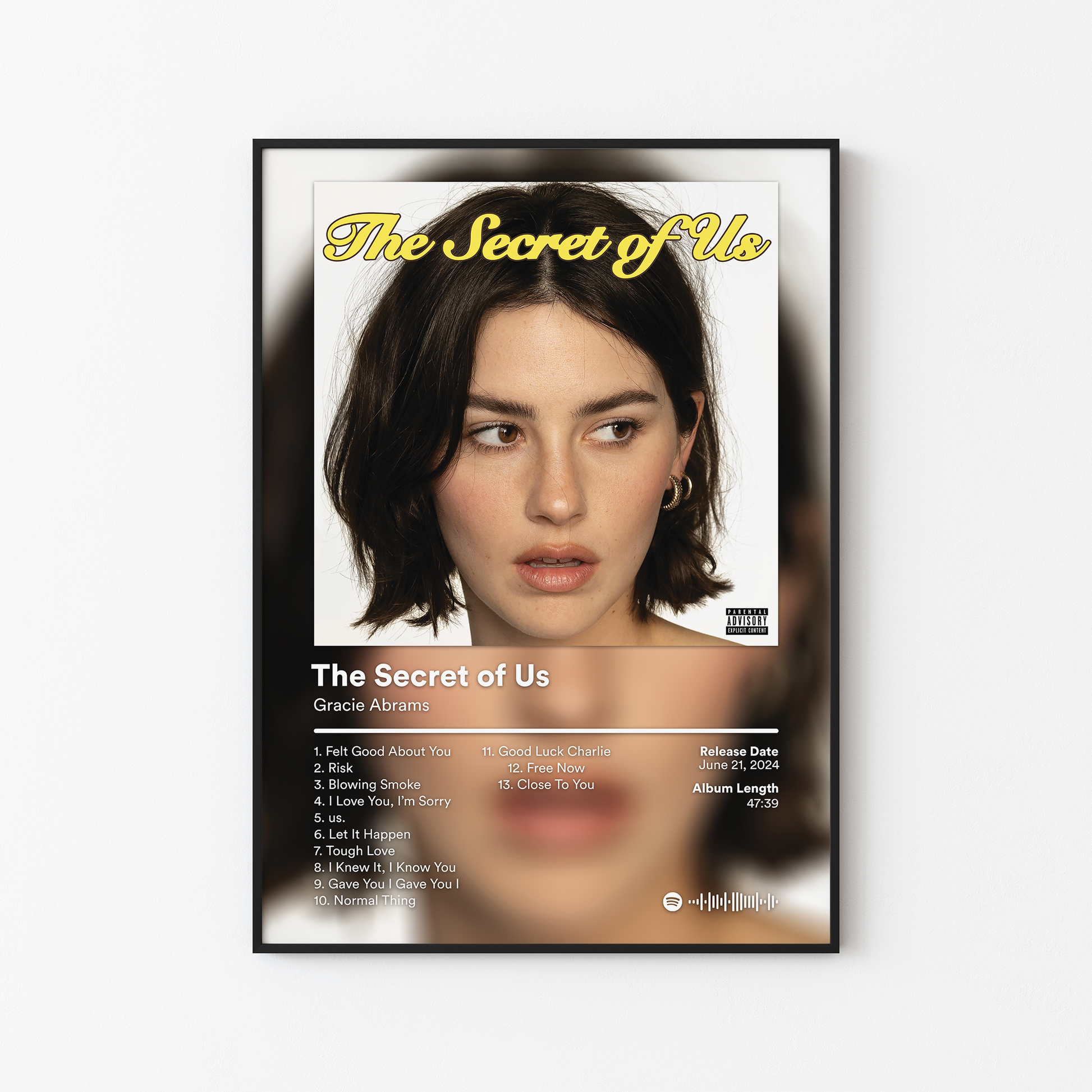 Gracie Abrams The Secret of Us Album Poster