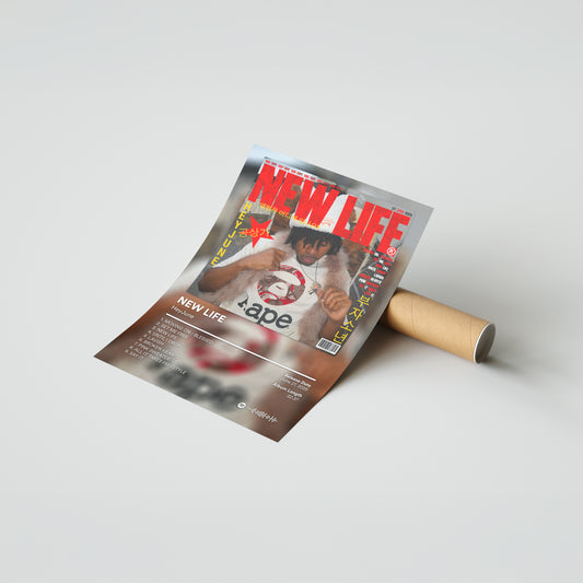 HeyJune NEW LIFE Album Poster