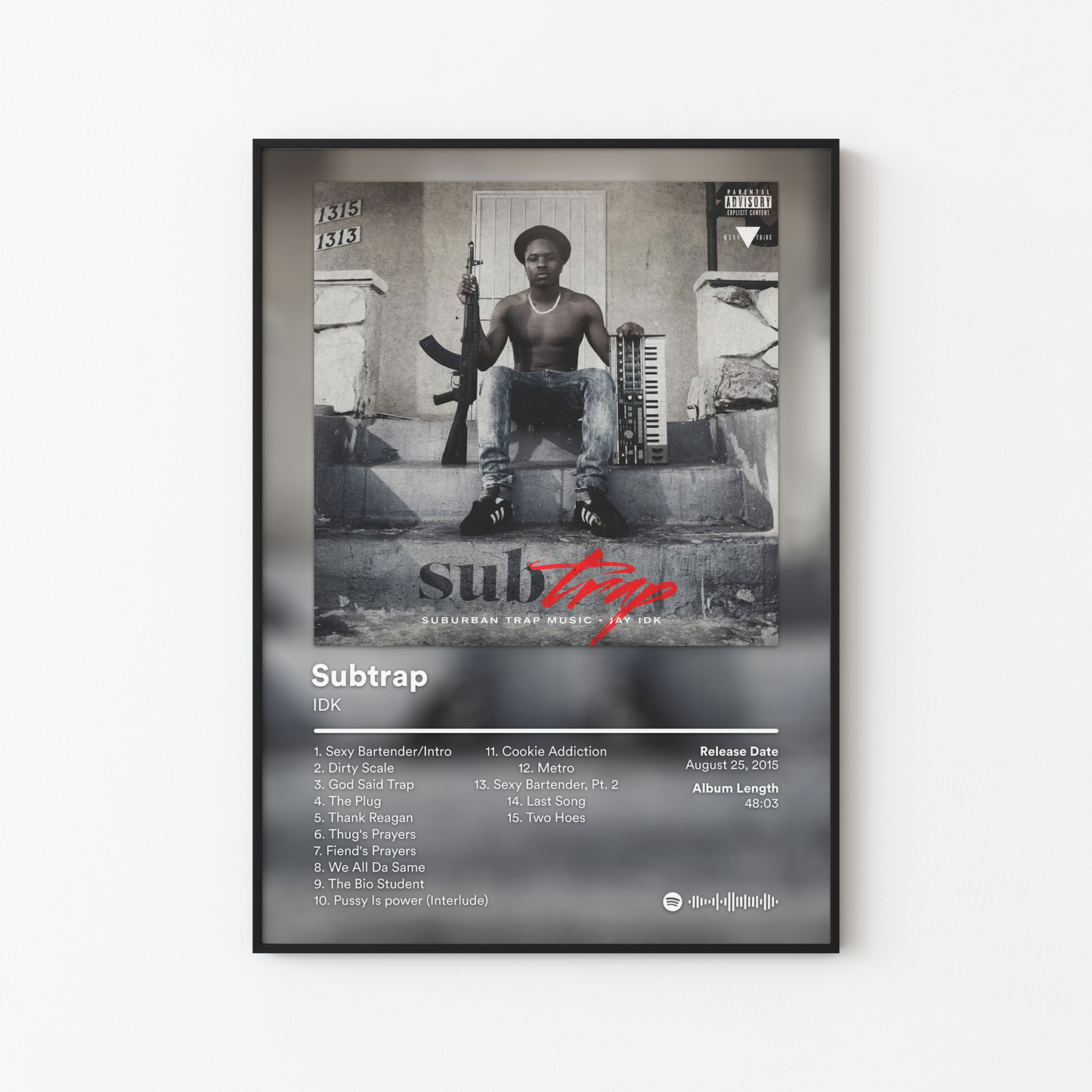 IDK Subtrap Album Poster
