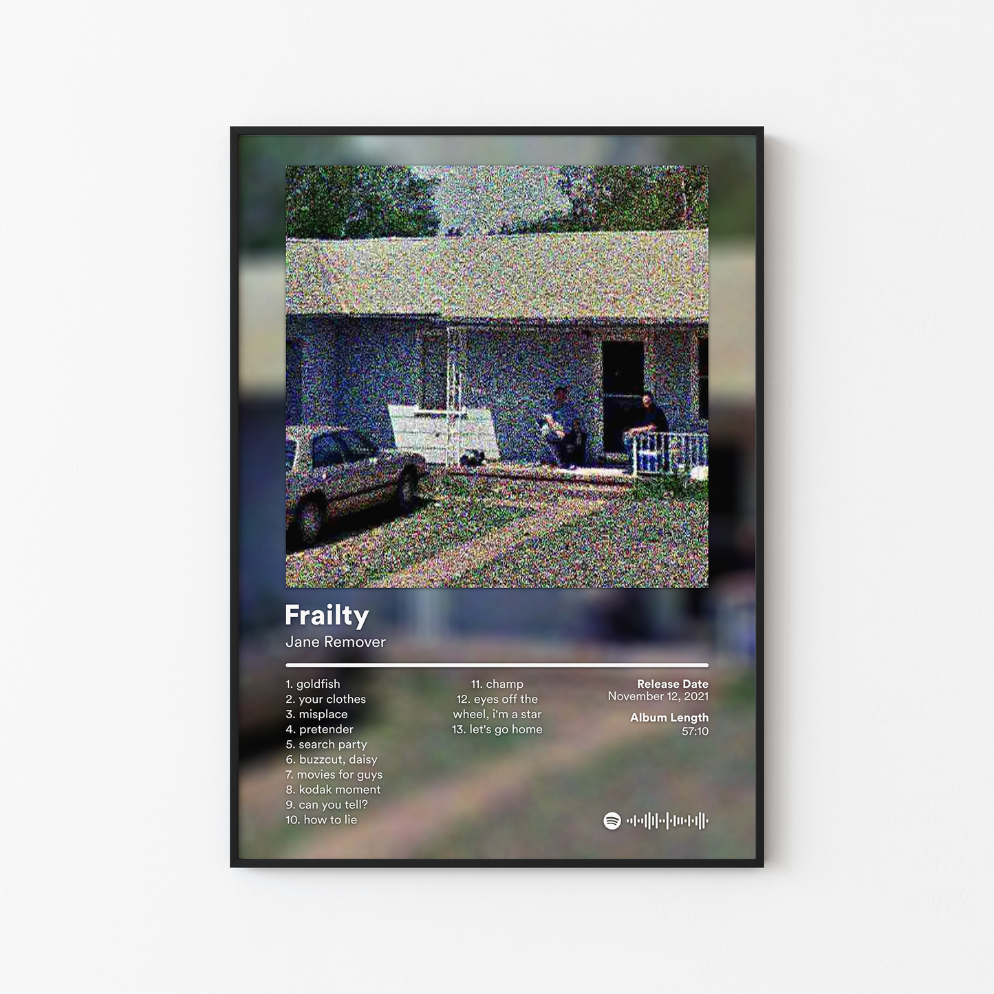 Jane Remover Frailty Album Poster