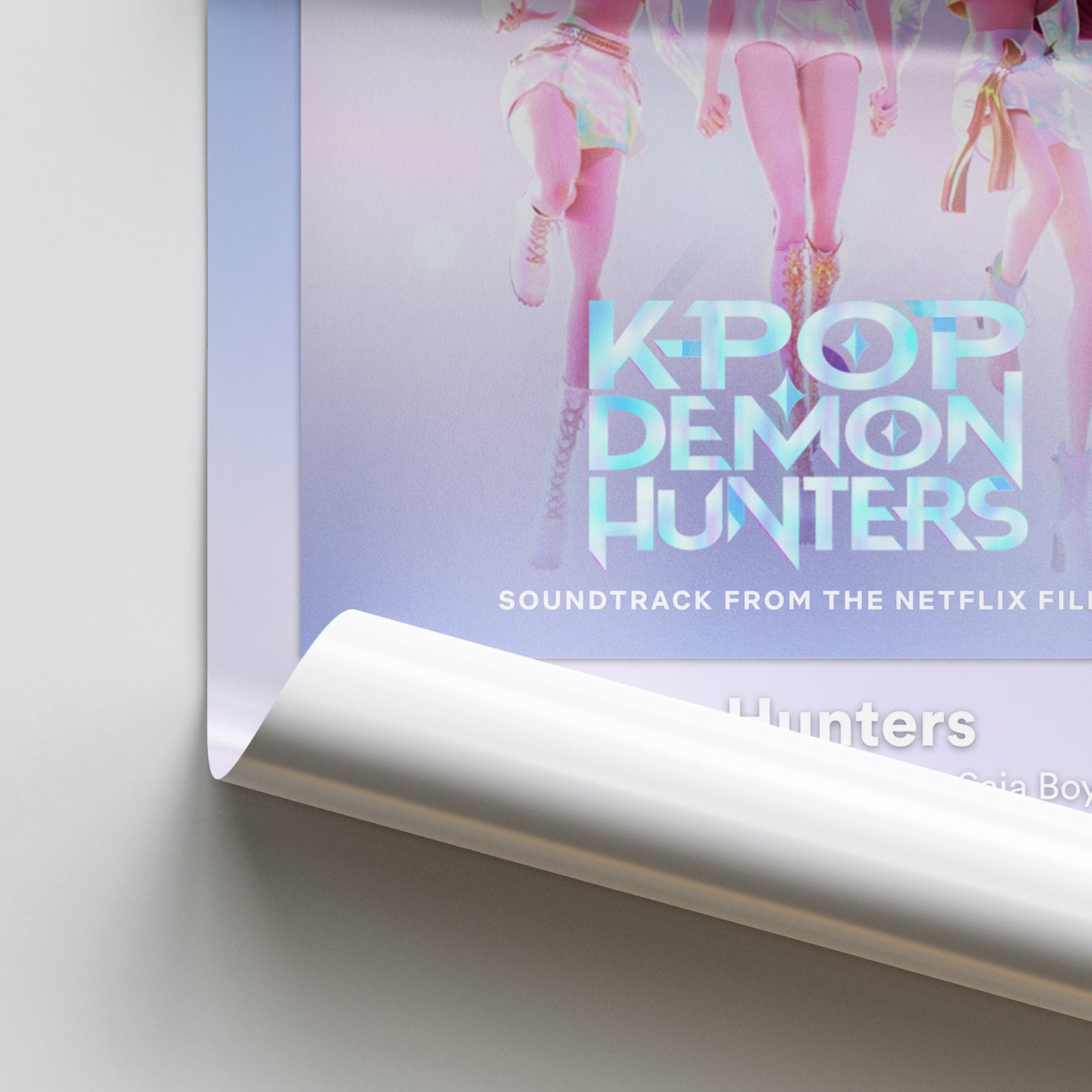 KPop Demon Hunters Album Poster