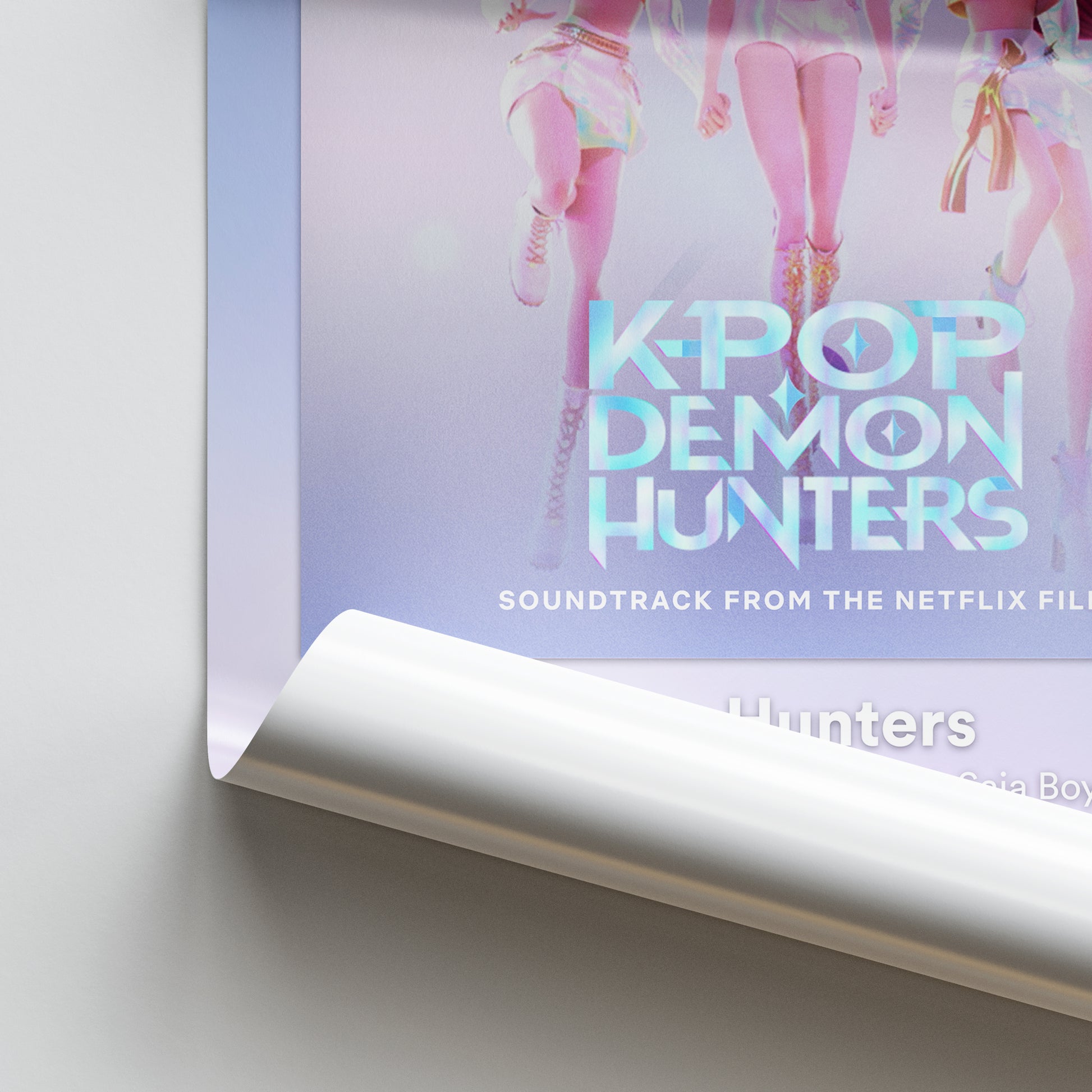 KPop Demon Hunters Album Poster