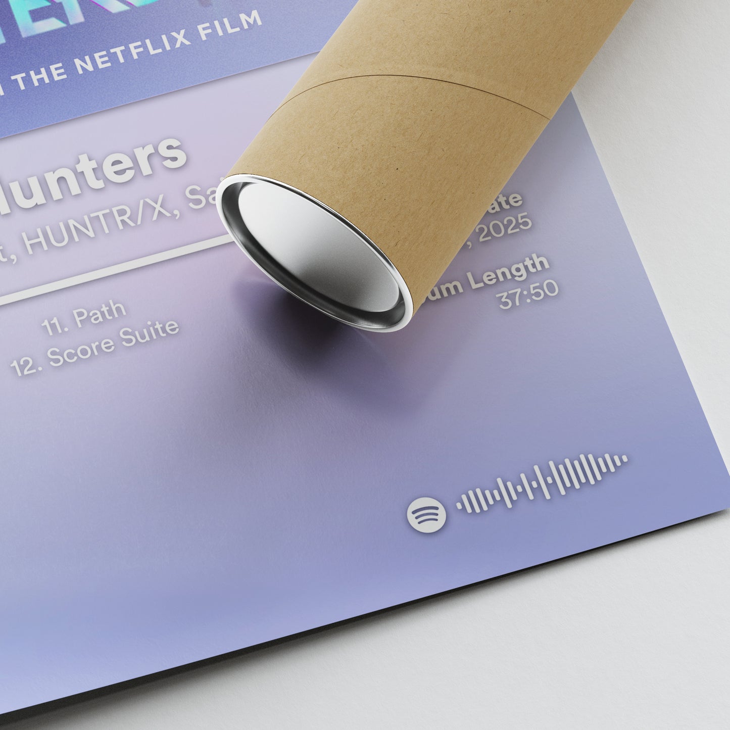 KPop Demon Hunters Album Poster