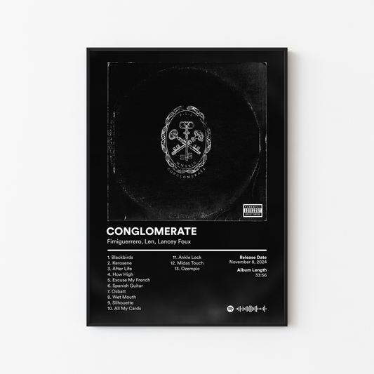 Lancey Foux CONGLOMERATE Album Poster