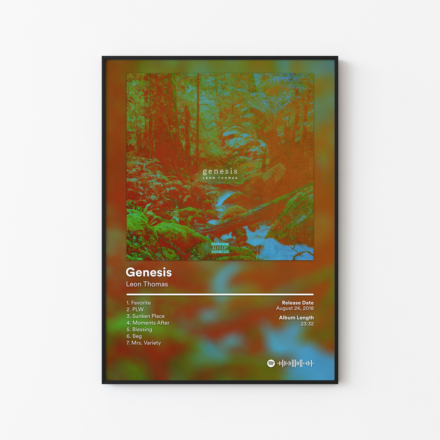 Leon Thomas Genesis Album Poster