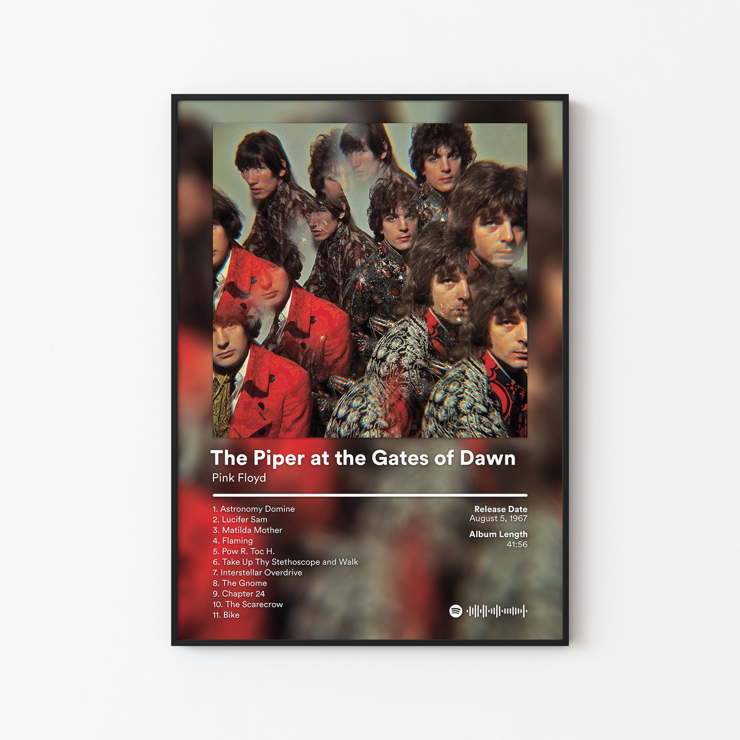 Pink Floyd The Piper at the Gates od Dawn Album Poster