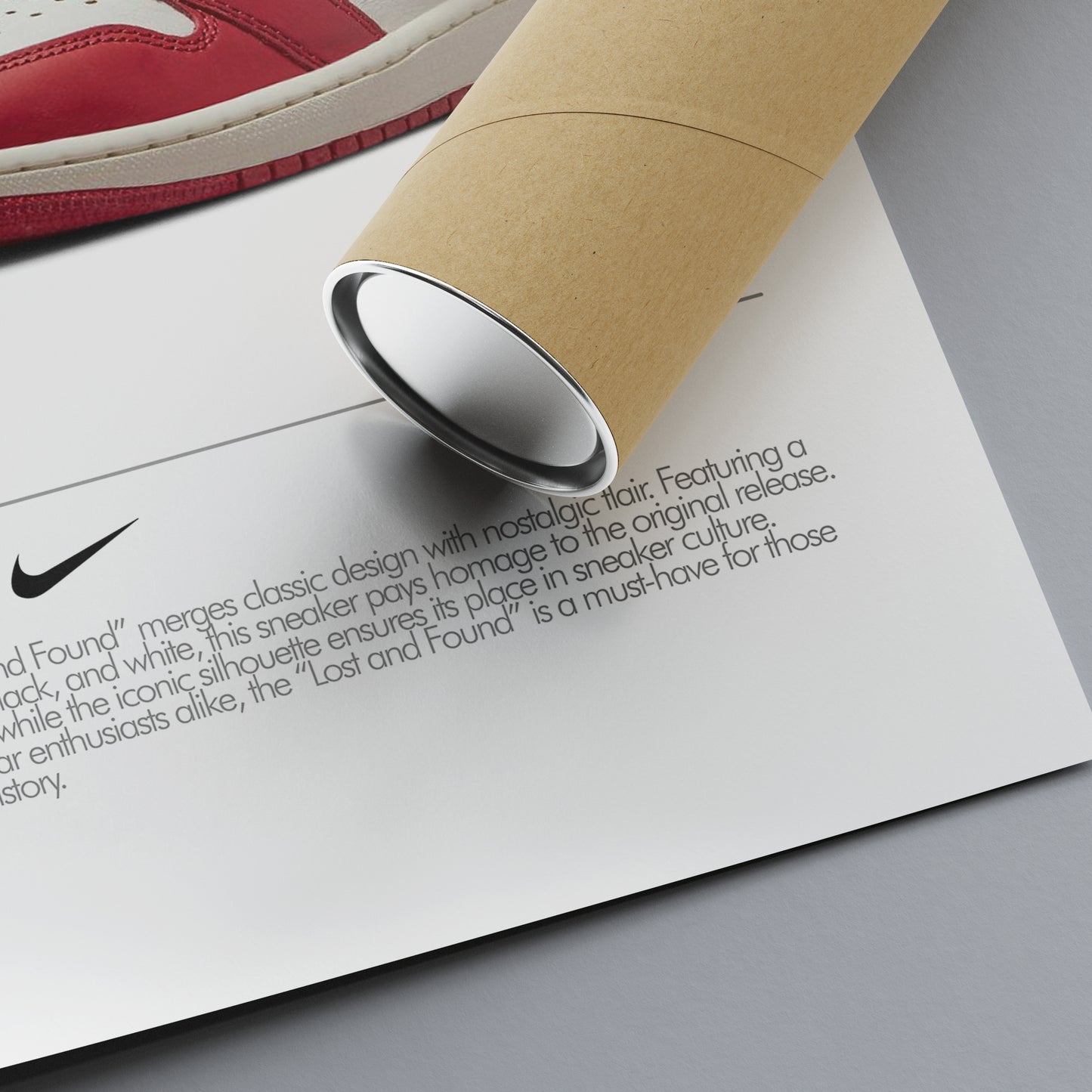Lost and Found Sneaker Poster