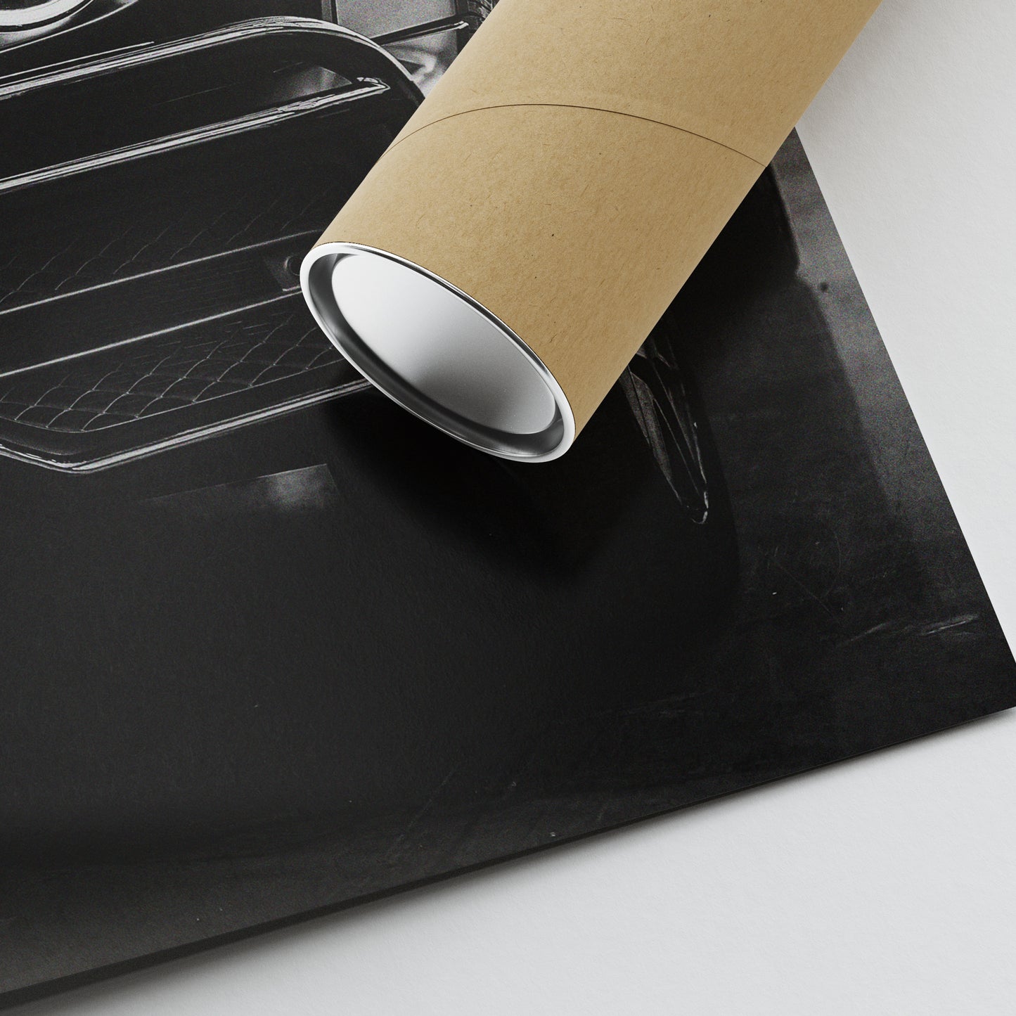 Aesthetic Prada Milano Car Poster